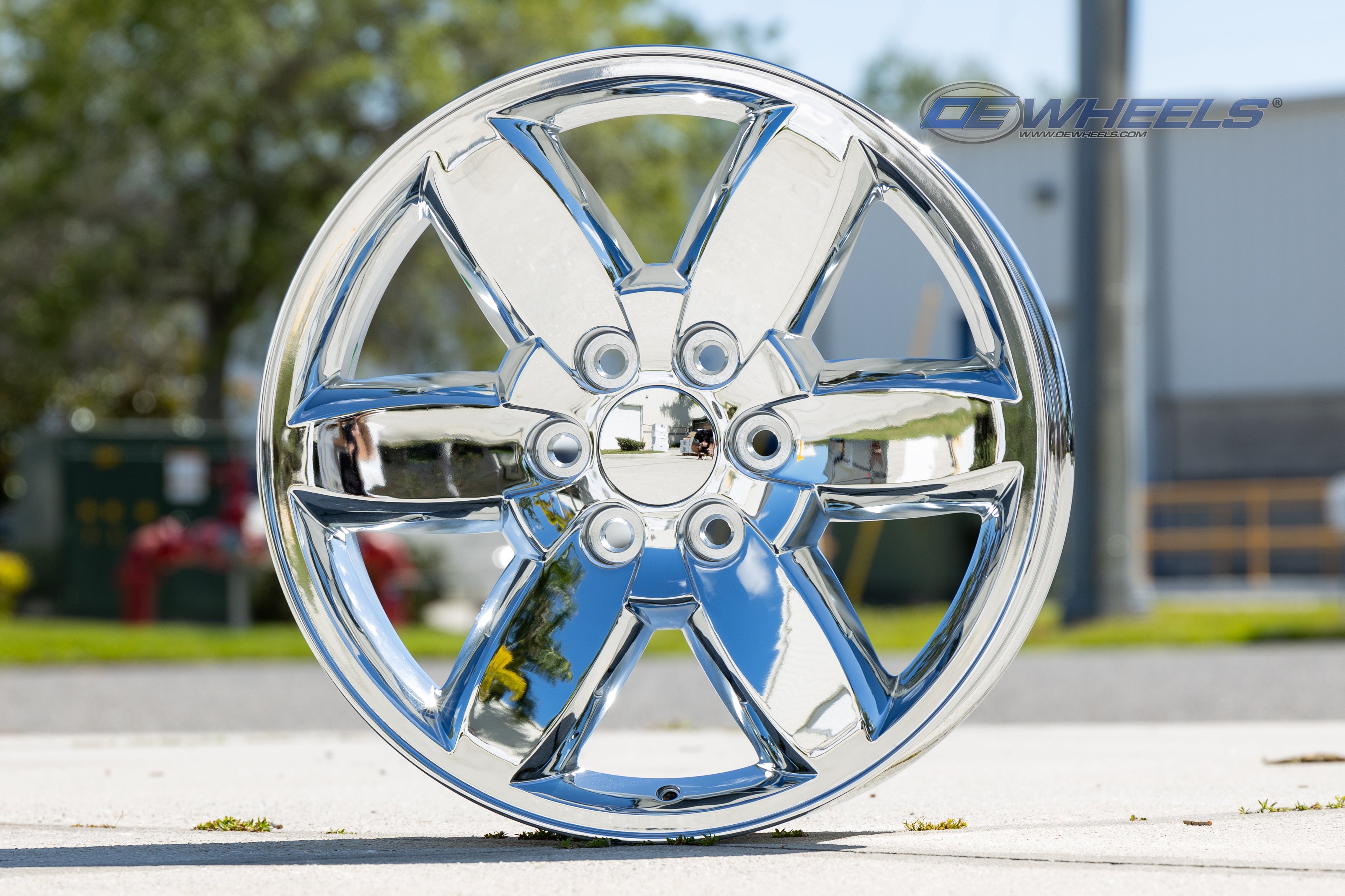 OE Wheels CV94-20085-6550-31C 20" Replica fits Chevrolet Silverado 20x8.5 Chrome