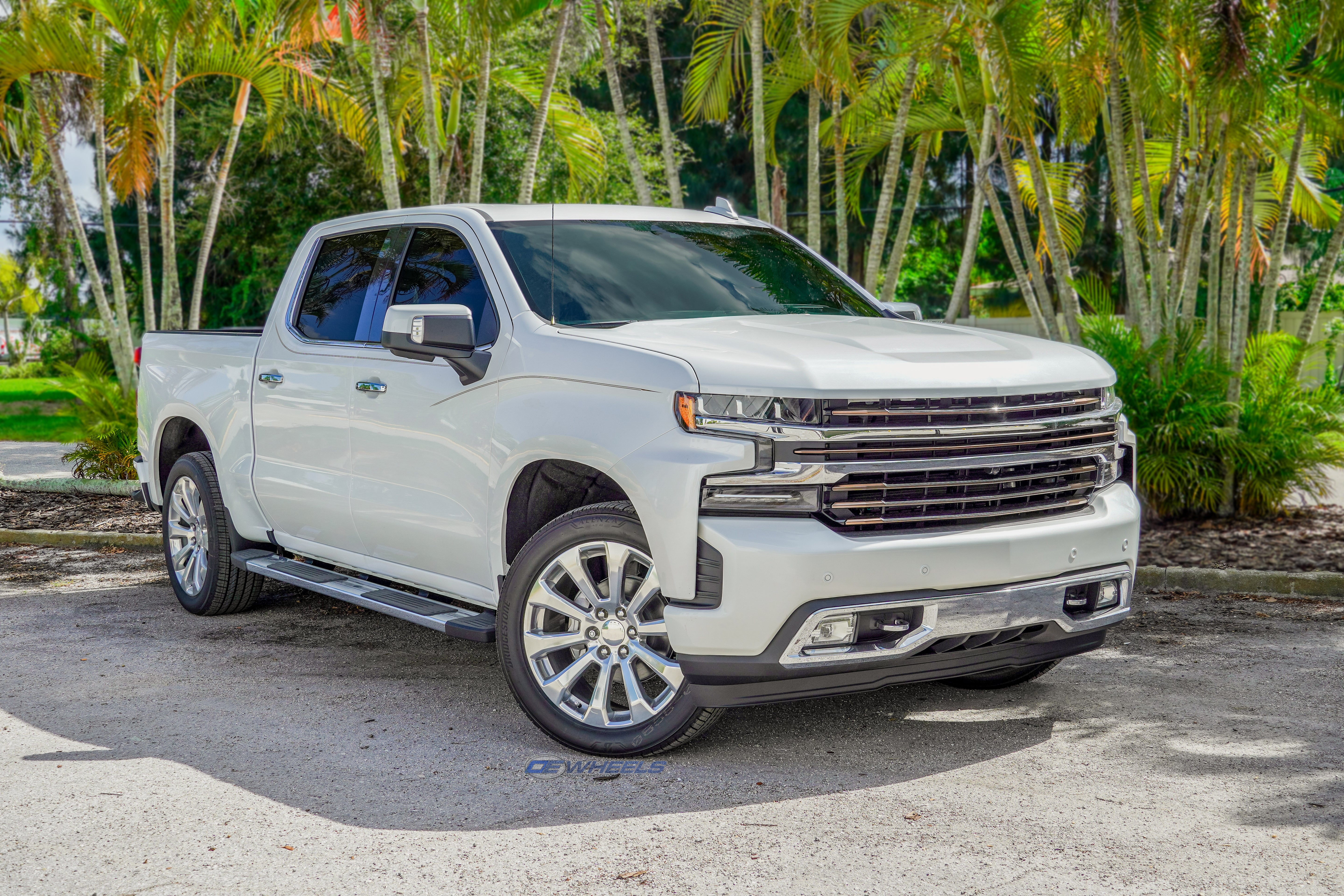 OE Wheels CV95-22090-6550-28P 22" Replica fits Chevrolet Silverado 22x9 Polished