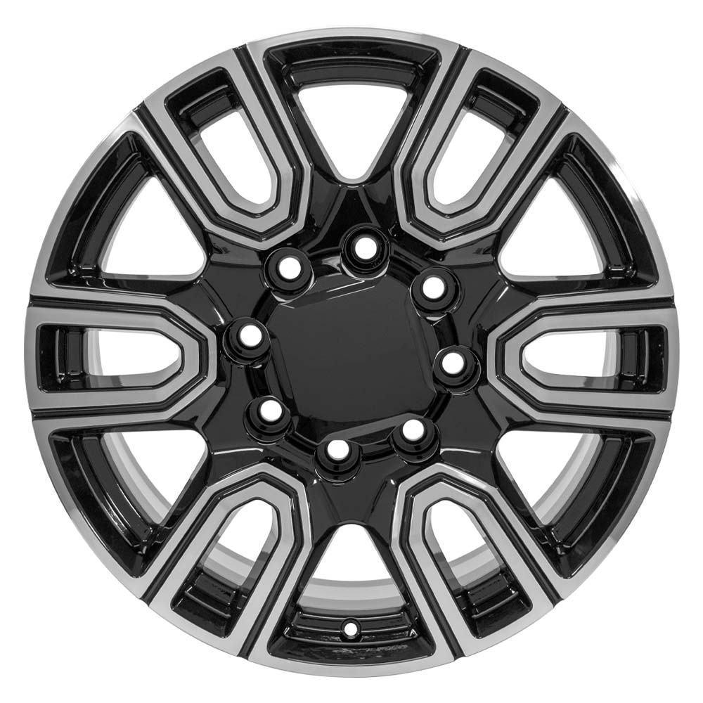 OE Wheels CV96B-20085-8180-47MB 20" Replica fits GMC Sierra 2500/3500 Black