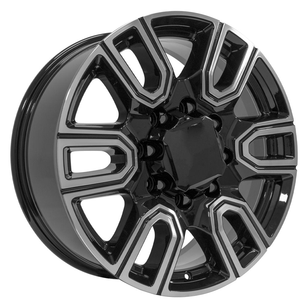 OE Wheels CV96B-20085-8180-47MB 20" Replica fits GMC Sierra 2500/3500 Black