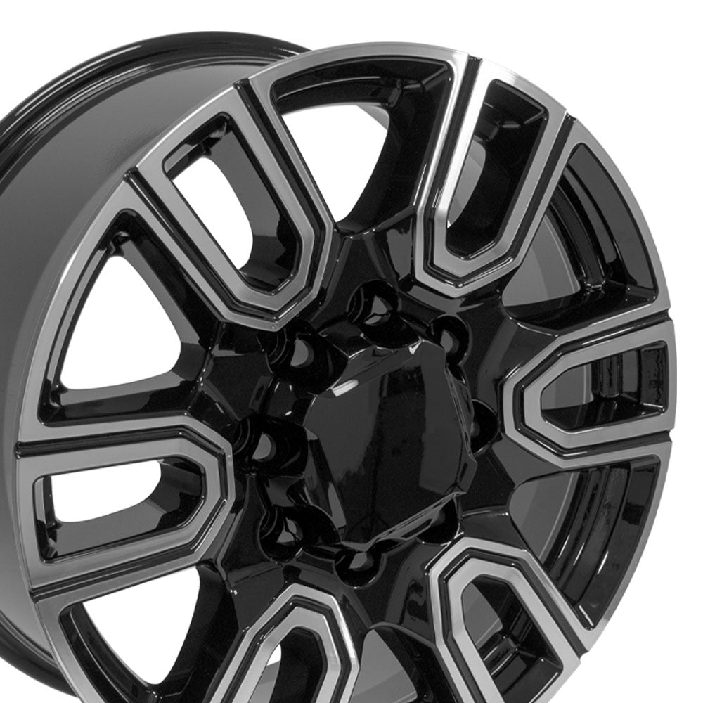 OE Wheels CV96B-20085-8180-47MB 20" Replica fits GMC Sierra 2500/3500 Black