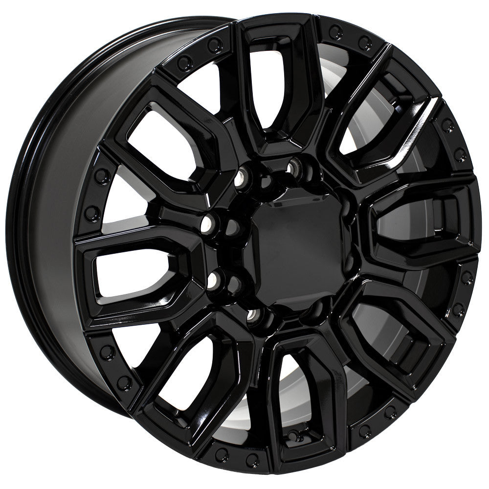 OE Wheels CV97A-20085-8650-12B 20" Replica fits GMC Sierra 2500/3500 Black