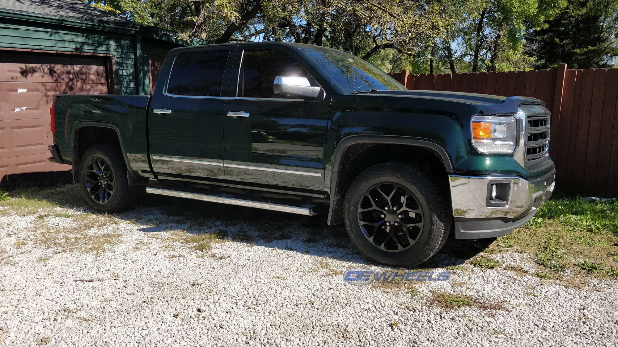 OE Wheels CV98B-20090-6550-24B 20" Replica CV98B fits Chevy Silverado 20x9 Black