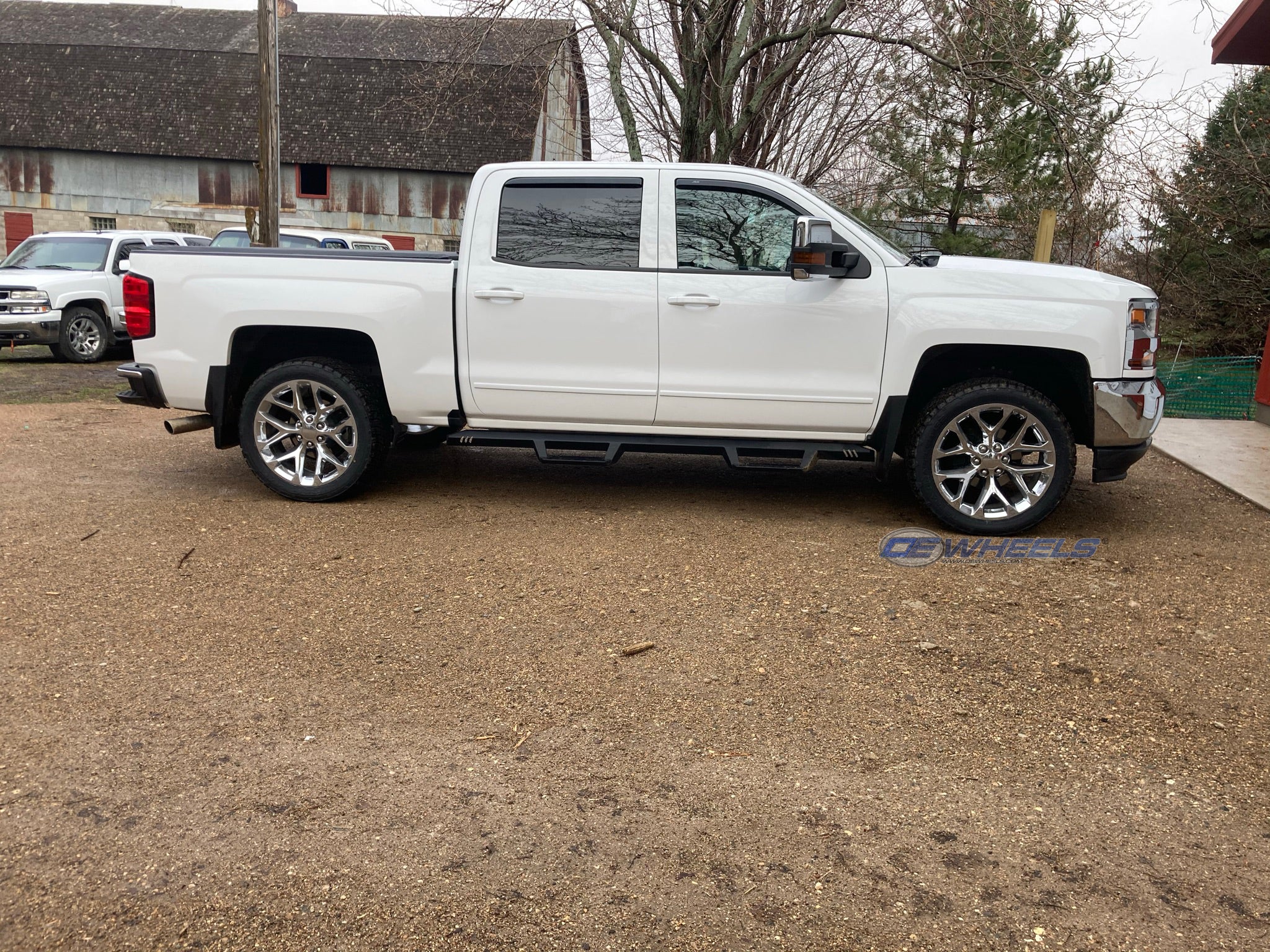 OE Wheels CV98C-22090-6550-28C 22" Replica fits Chevrolet Silverado 1500 Chrome