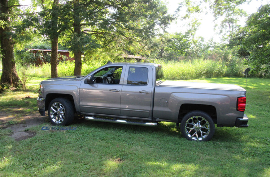 OE Wheels CV98C-22090-6550-28C 22" Replica fits Chevrolet Silverado 1500 Chrome