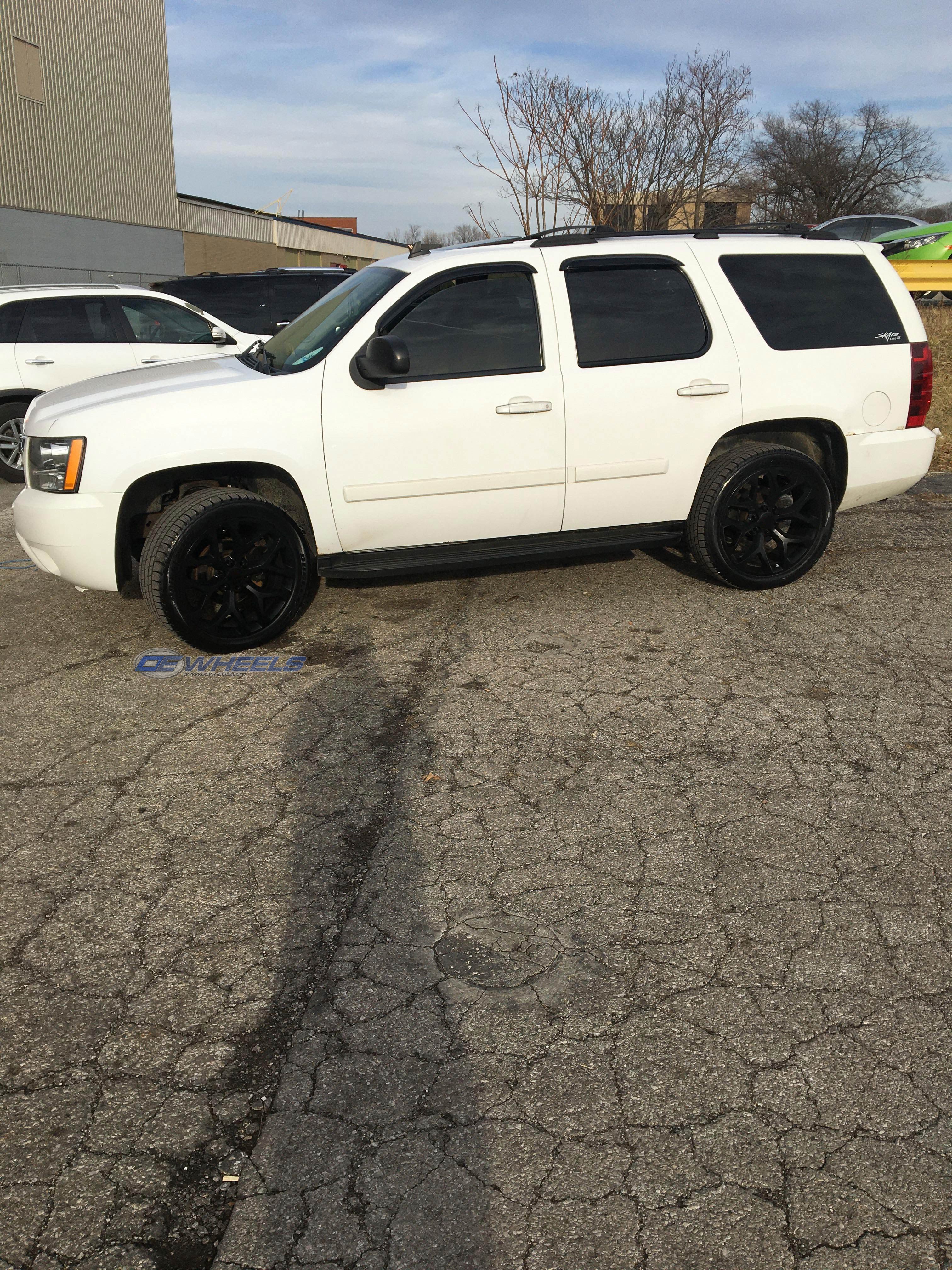 OE Wheels CV98B-22090-6550-24B1 22" Replica fits Chevy Silverado Satin Black