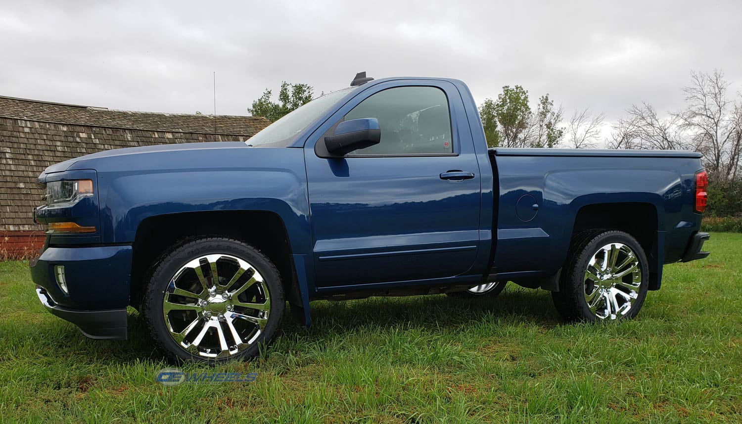 OE Wheels CV99-22090-6550-24C 22" Replica CV99 fits GMC Sierra 22x9 Chrome