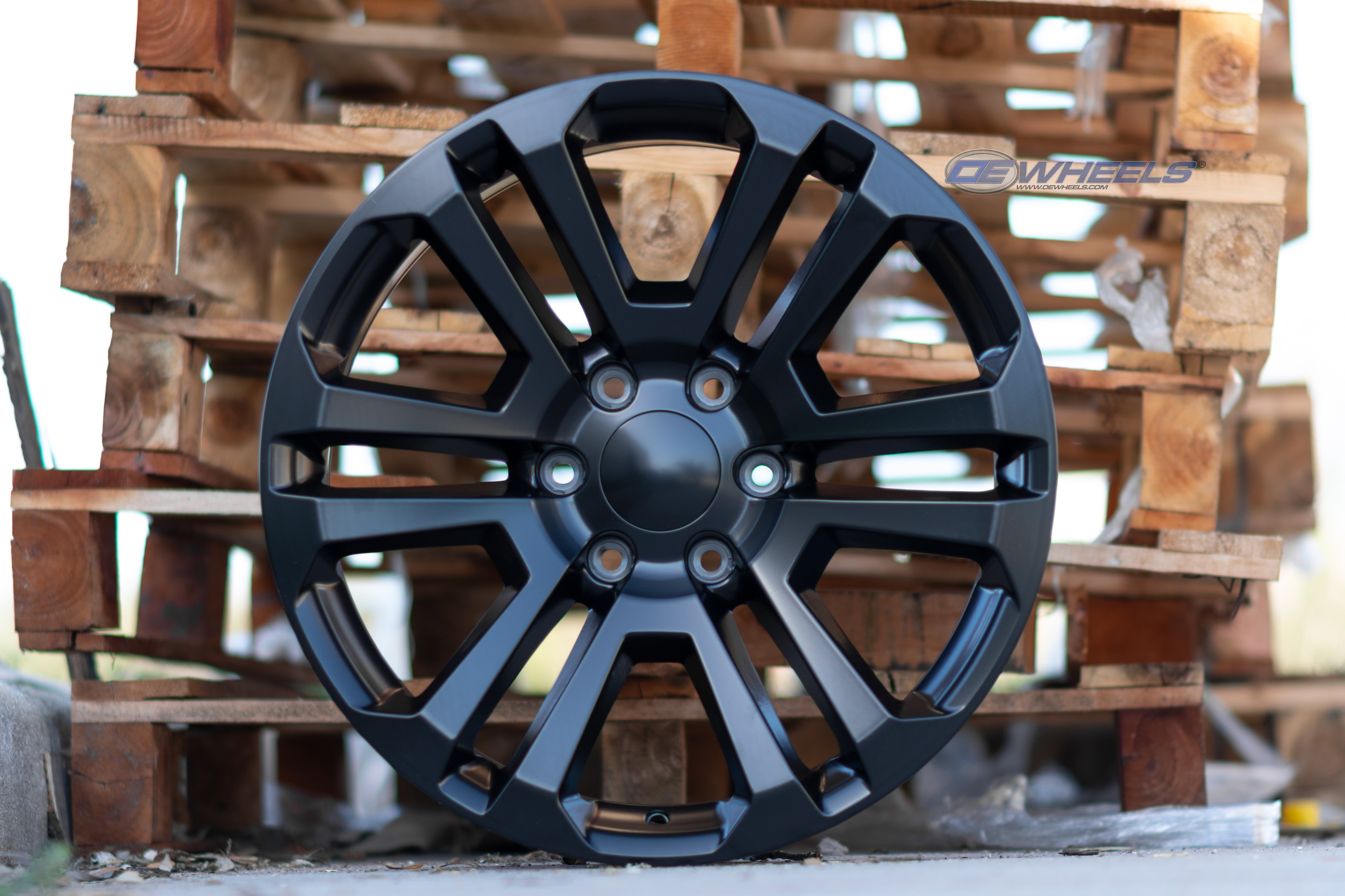 OE Wheels CV99-20090-6550-31B1 20" Replica CV99 fits GMC Sierra 20x9 Satin
