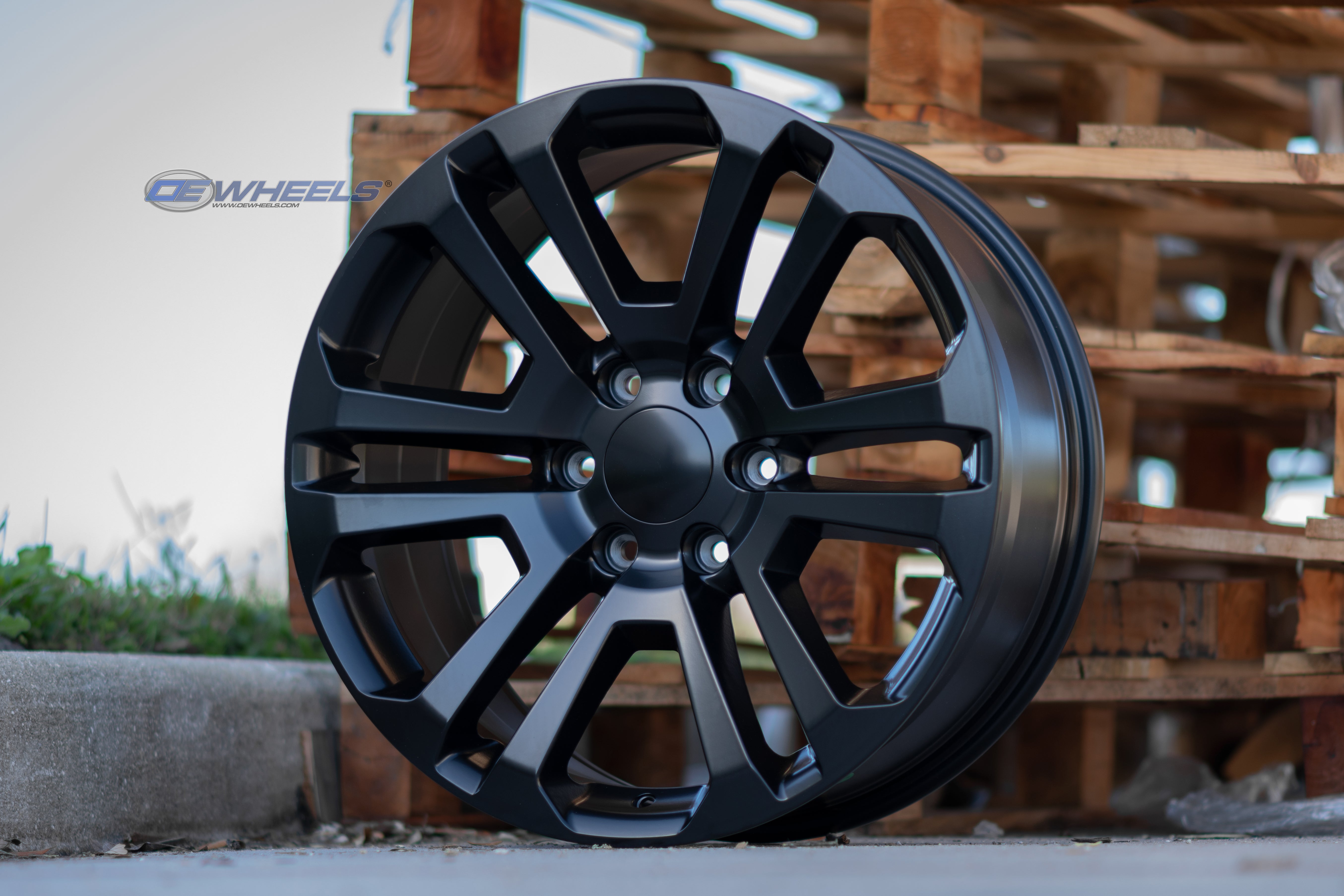OE Wheels CV99-20090-6550-31B1 20" Replica CV99 fits GMC Sierra 20x9 Satin