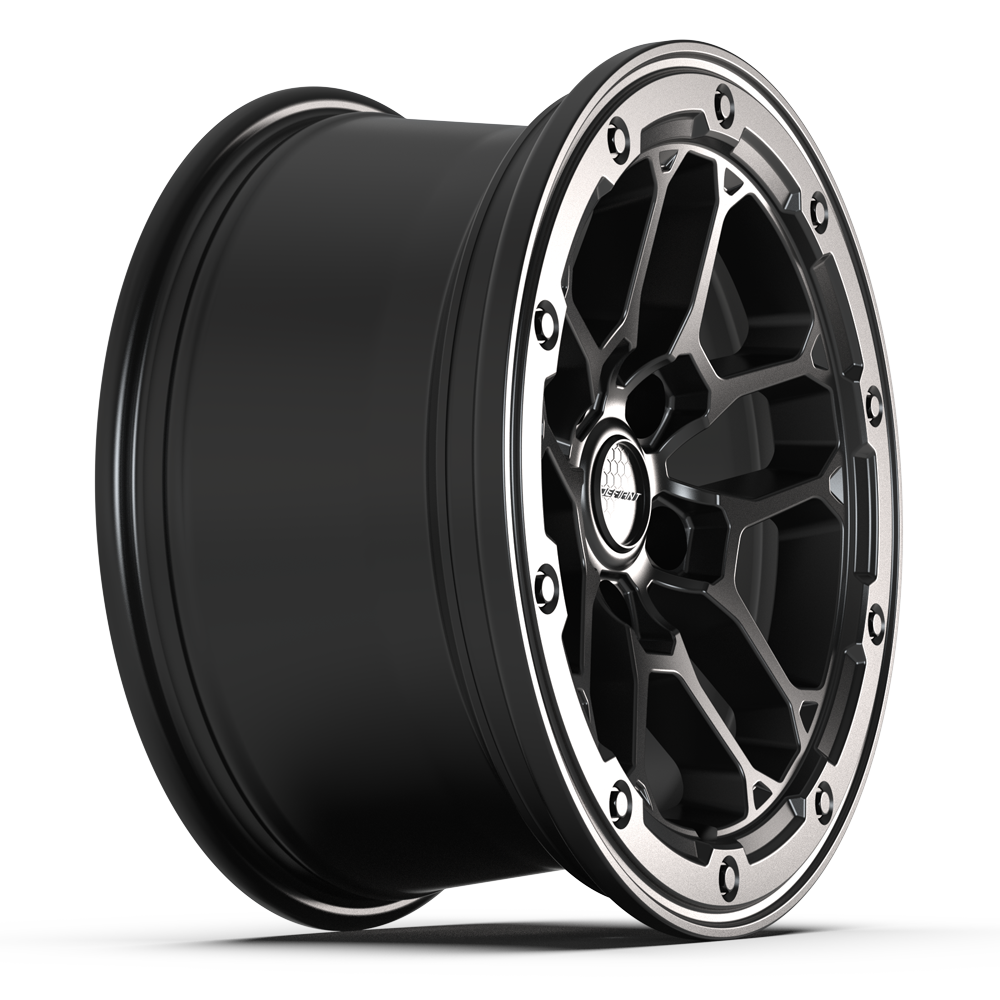 DEFIANT DF01-17080-5127-12B1 17x8 5x5" +12et in Satin Black
