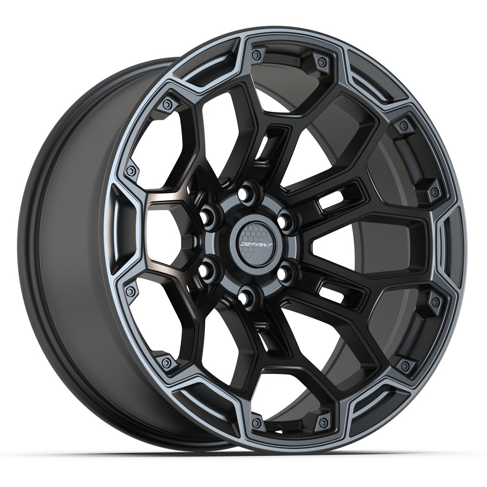 DEFIANT DF03-18090-6550-12B 18x9 6x5.5" -12et in Gloss Black