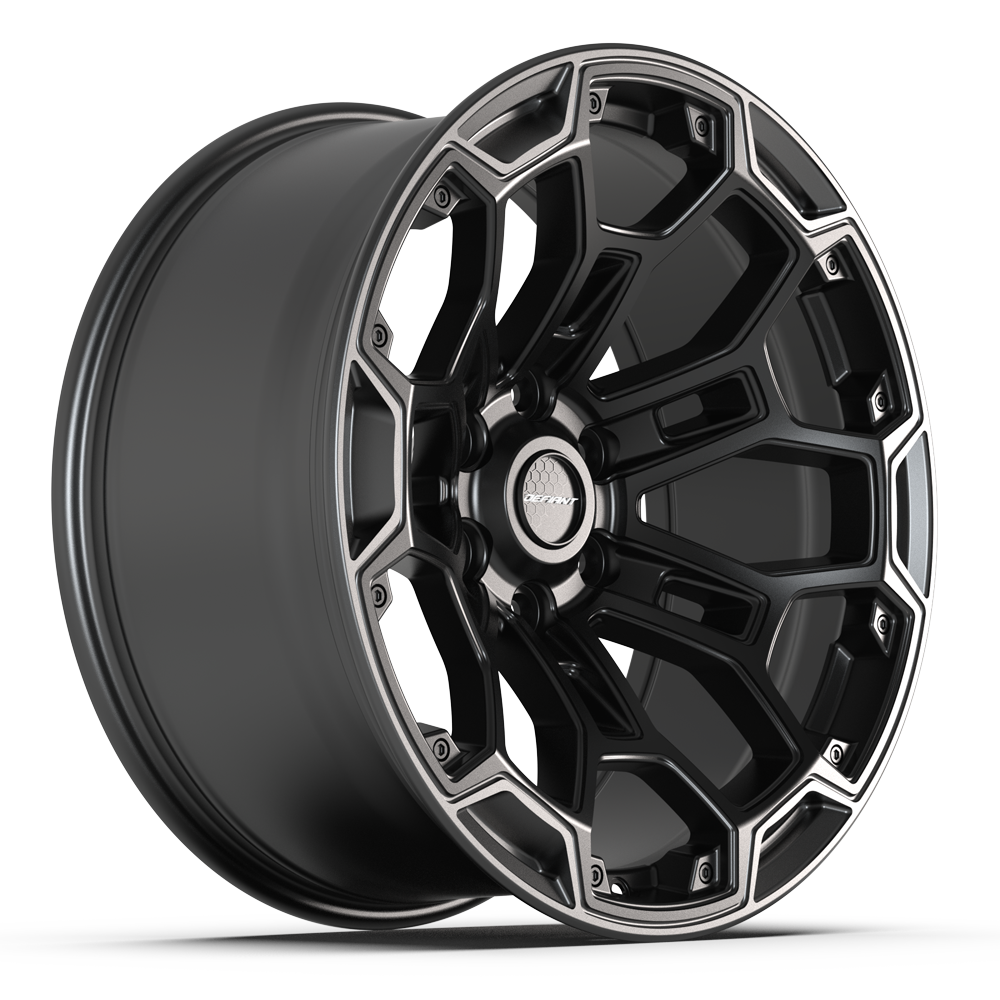 DEFIANT DF03-18090-6550-12B 18x9 6x5.5" -12et in Gloss Black