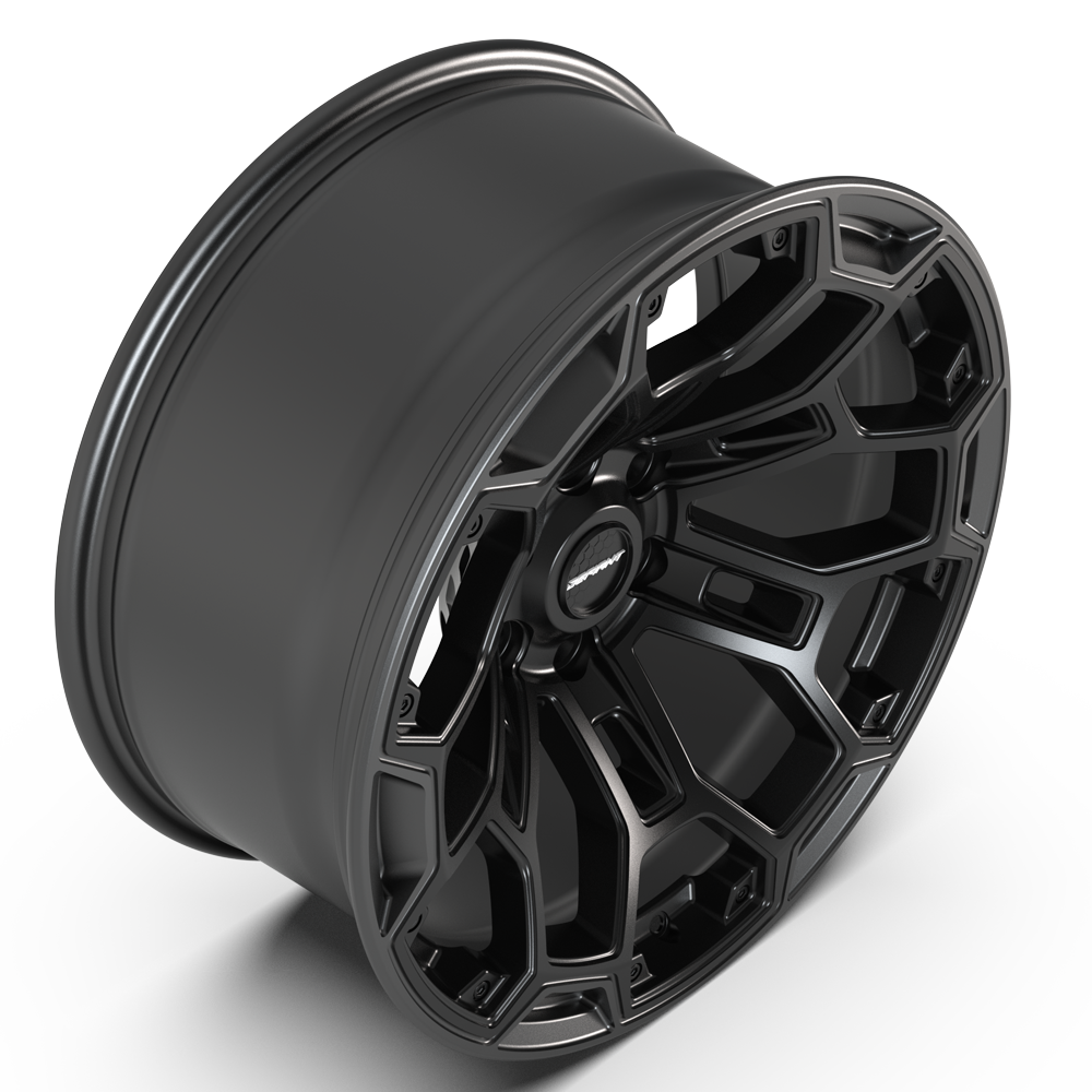 DEFIANT DF03-18090-6550-12B 18x9 6x5.5" -12et in Gloss Black