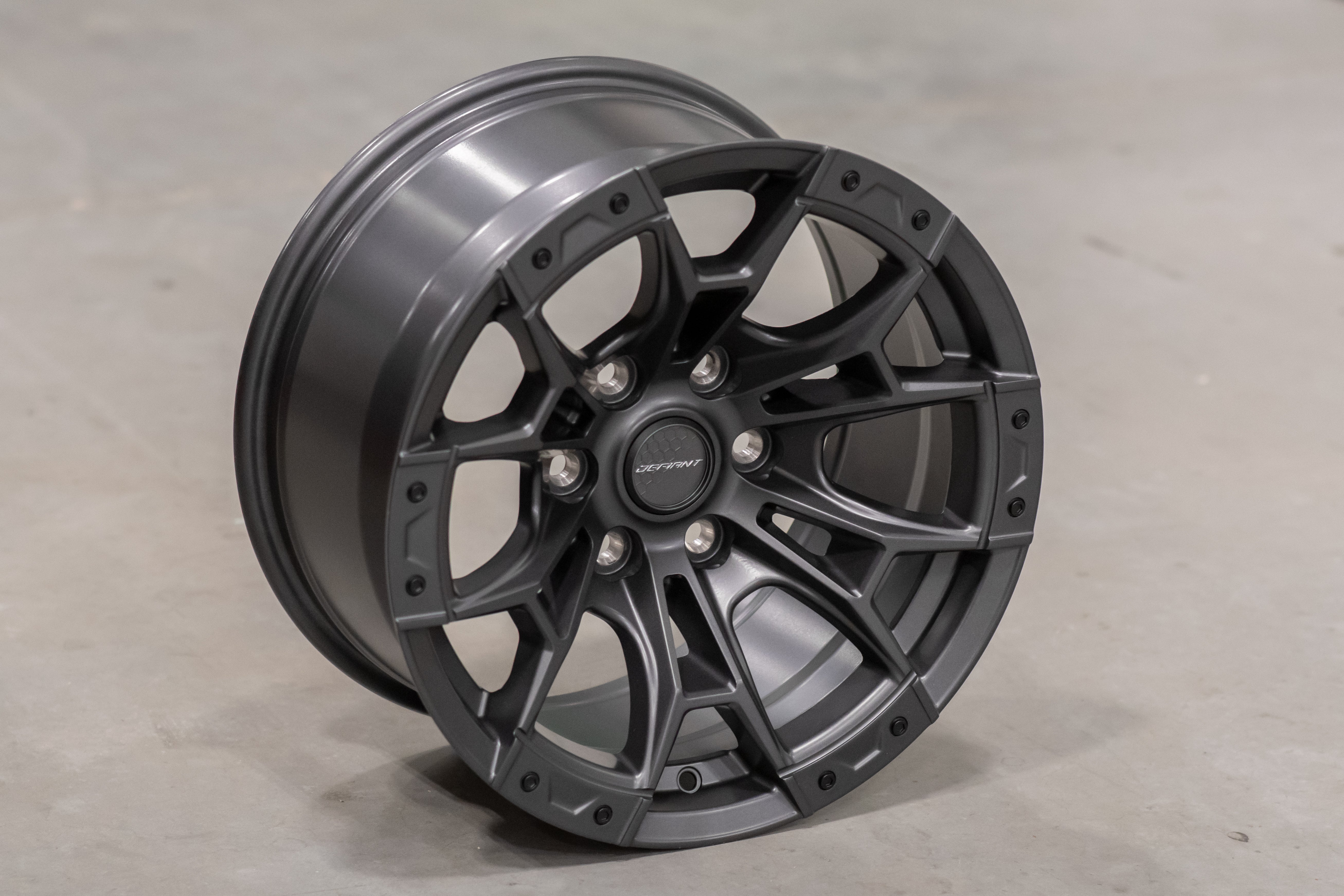 DEFIANT DF04-17090-6135-12G1 17x9 6x135mm +12et in Dark Satin Charcoal