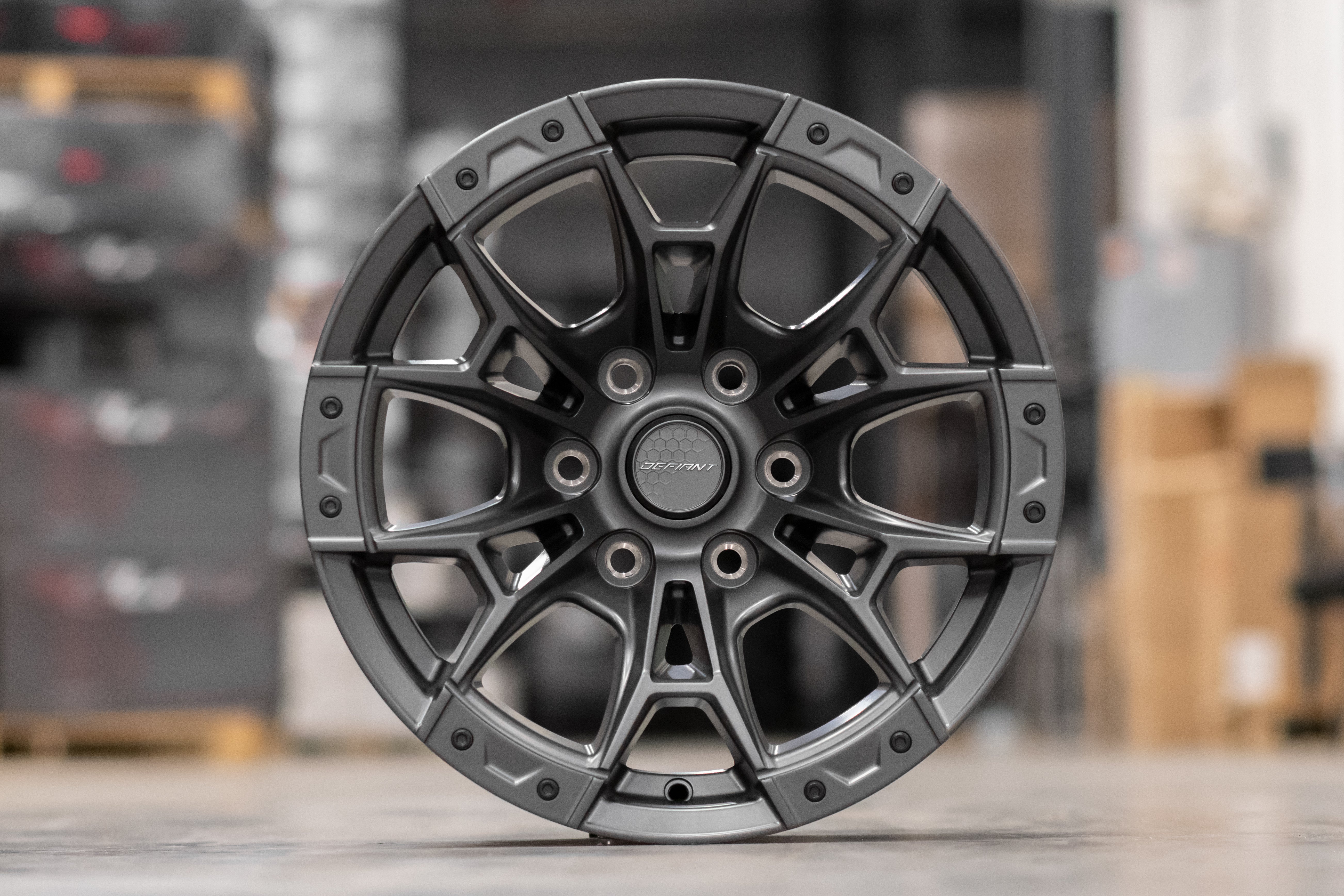 DEFIANT DF04-17090-6135-12G1 17x9 6x135mm +12et in Dark Satin Charcoal