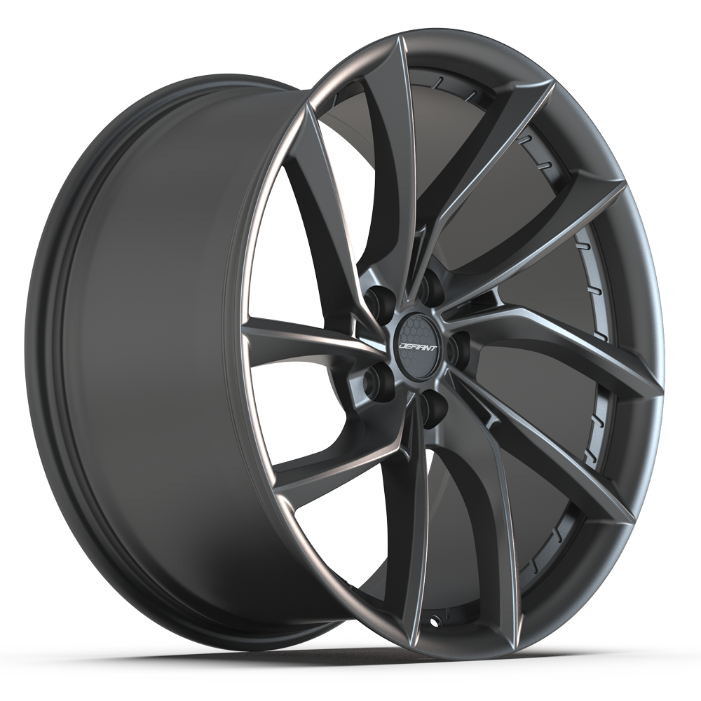 DEFIANT DF06-20090-5450-35G1 20x9 5x4.5" +35et in Dark Satin Charcoal