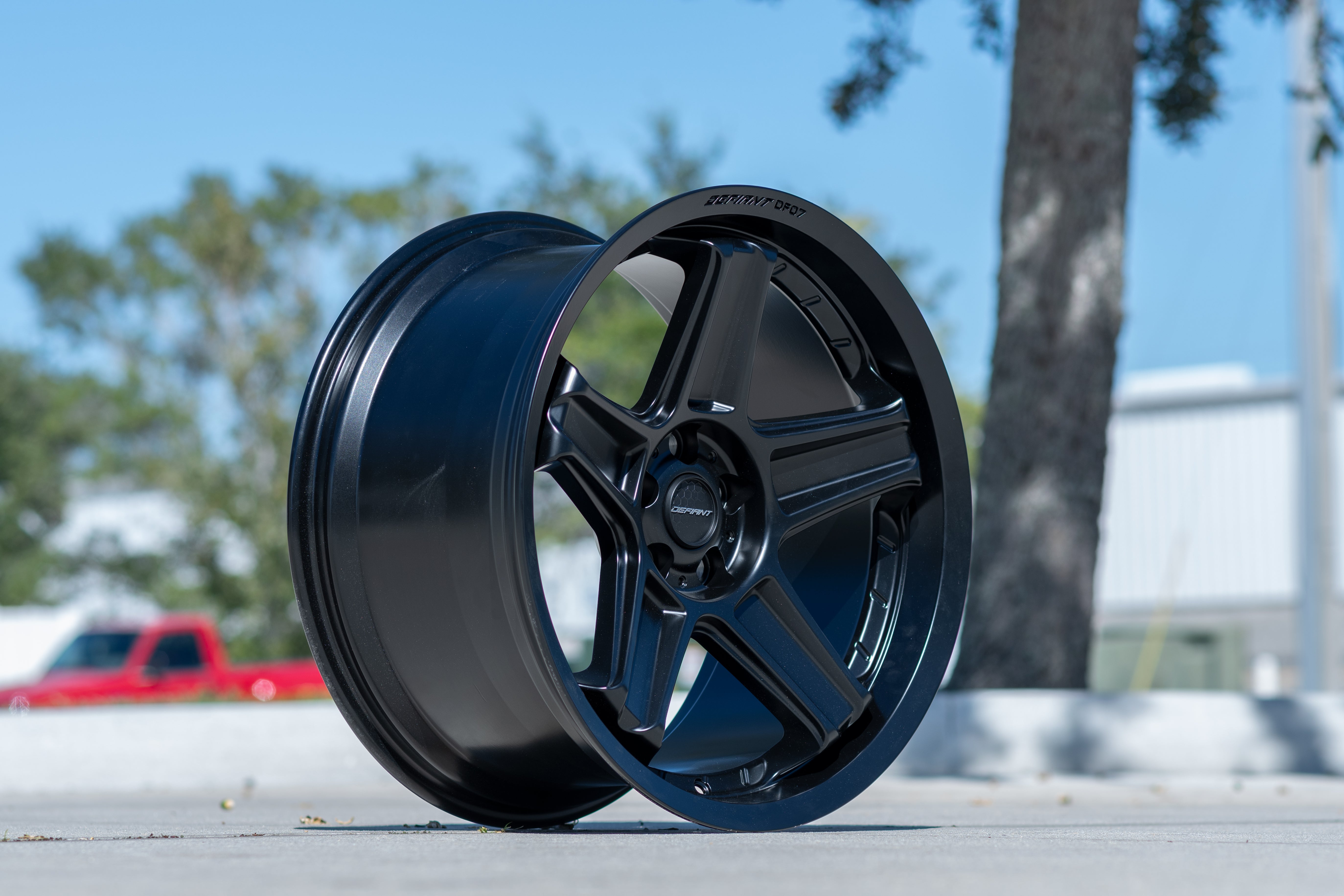 DEFIANT DF07-22100-6550-12B1 22x10 6x5.5" -12et in Satin Black