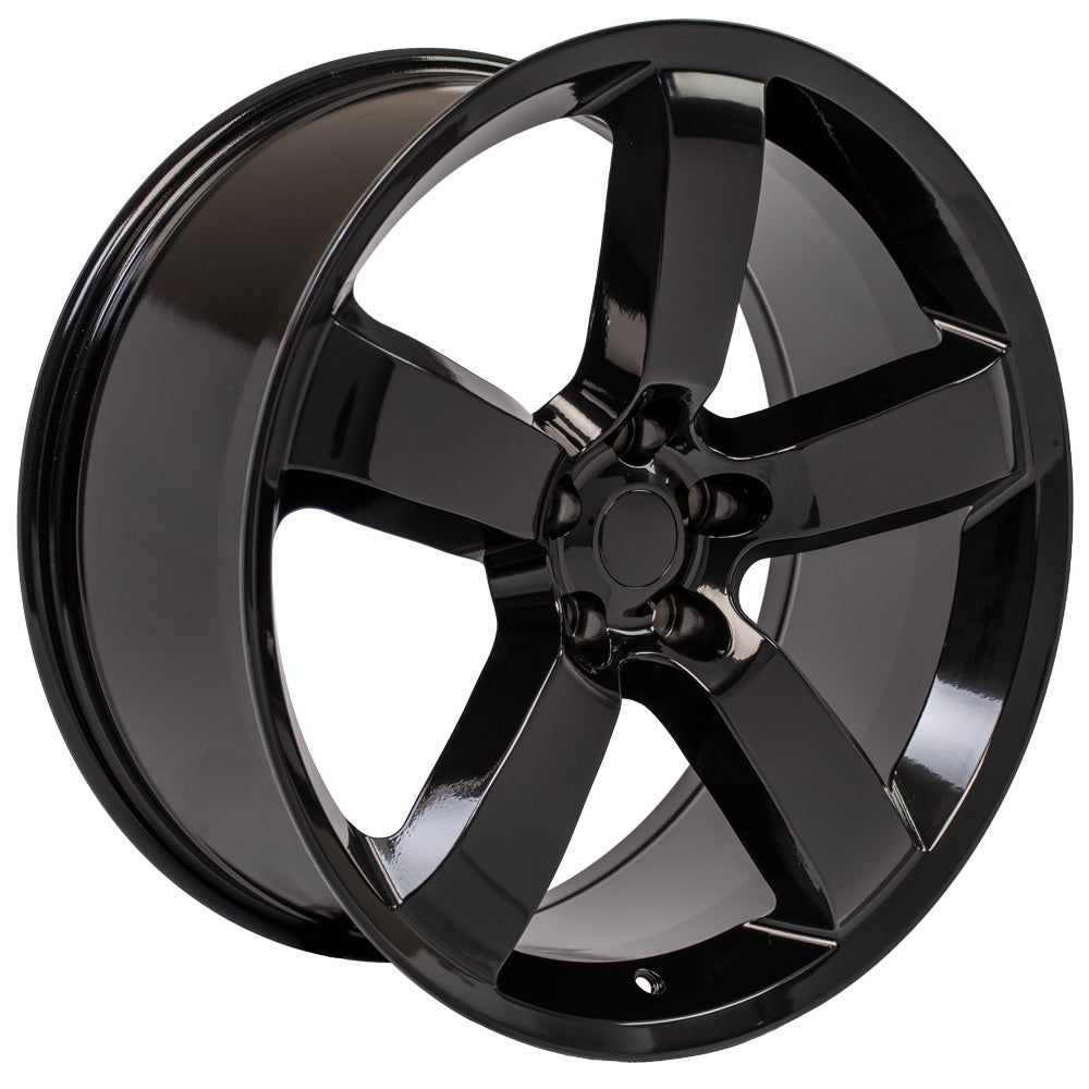 OE Wheels DG04-20090-5115-20B 20" Replica DG04 fits Dodge Charger SRT 20x9 Black