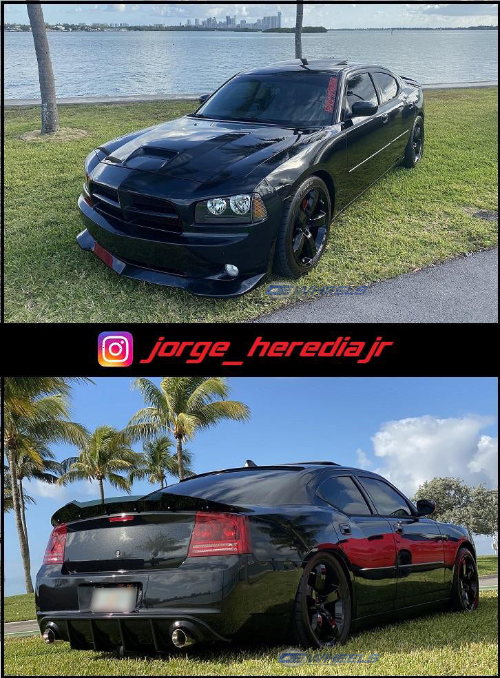 OE Wheels DG04-20090-5115-20B 20" Replica DG04 fits Dodge Charger SRT 20x9 Black