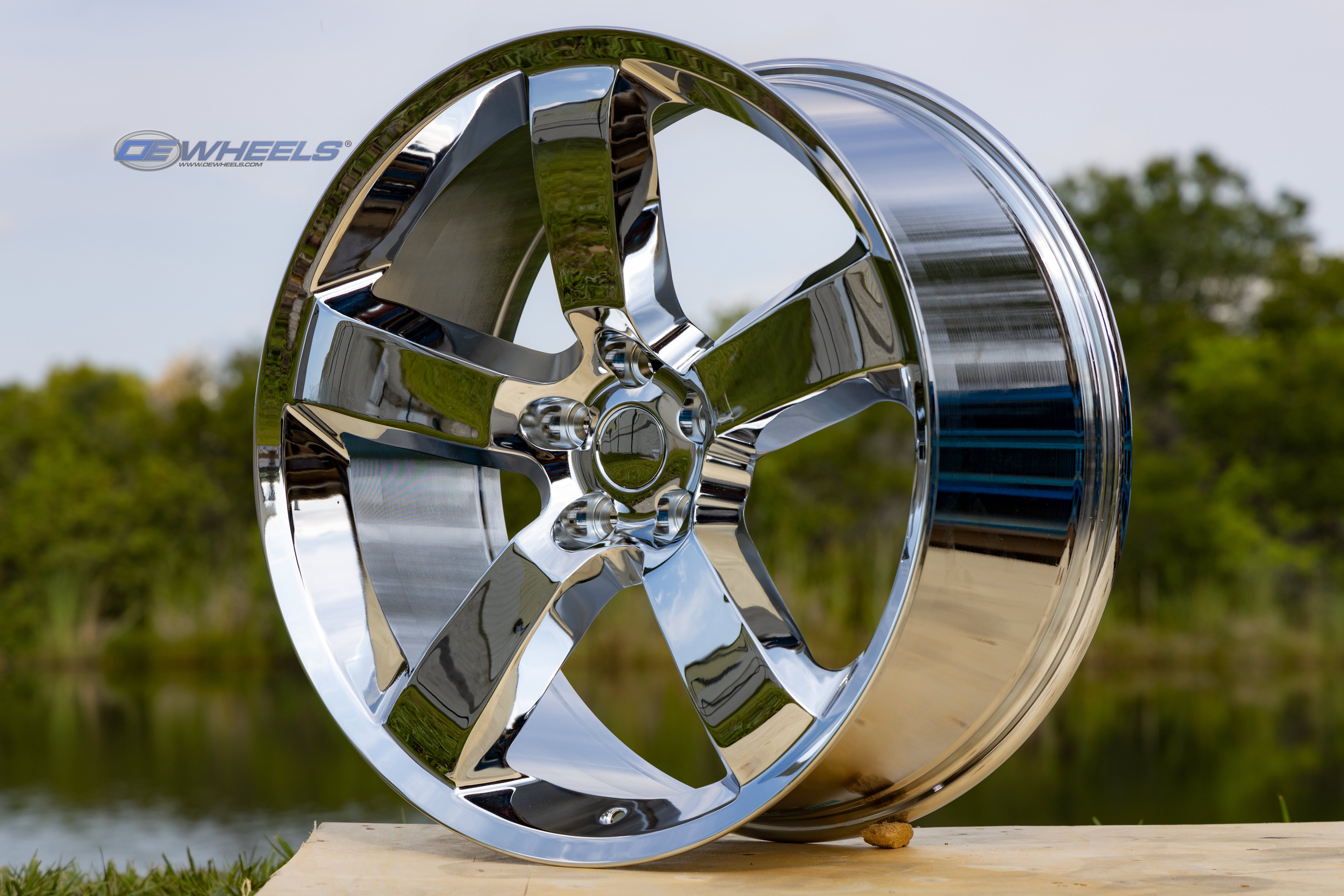 OE Wheels DG04-20090-5115-20C 20" Replica fits Dodge Charger SRT 20x9 Chrome