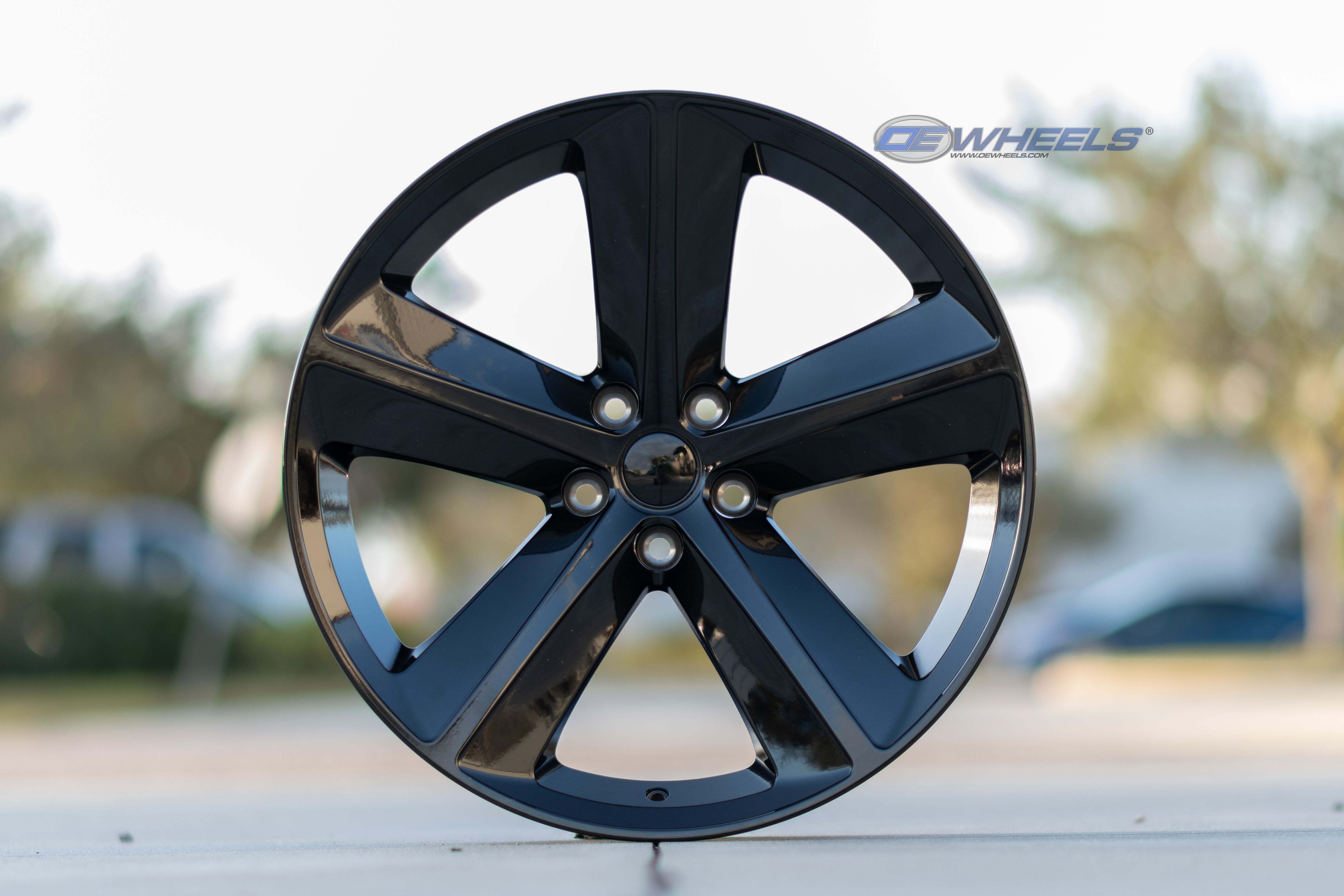 OE Wheels DG05-20090-5115-20B 20" Replica DG05 fits Dodge Charger SRT 20x9 Black