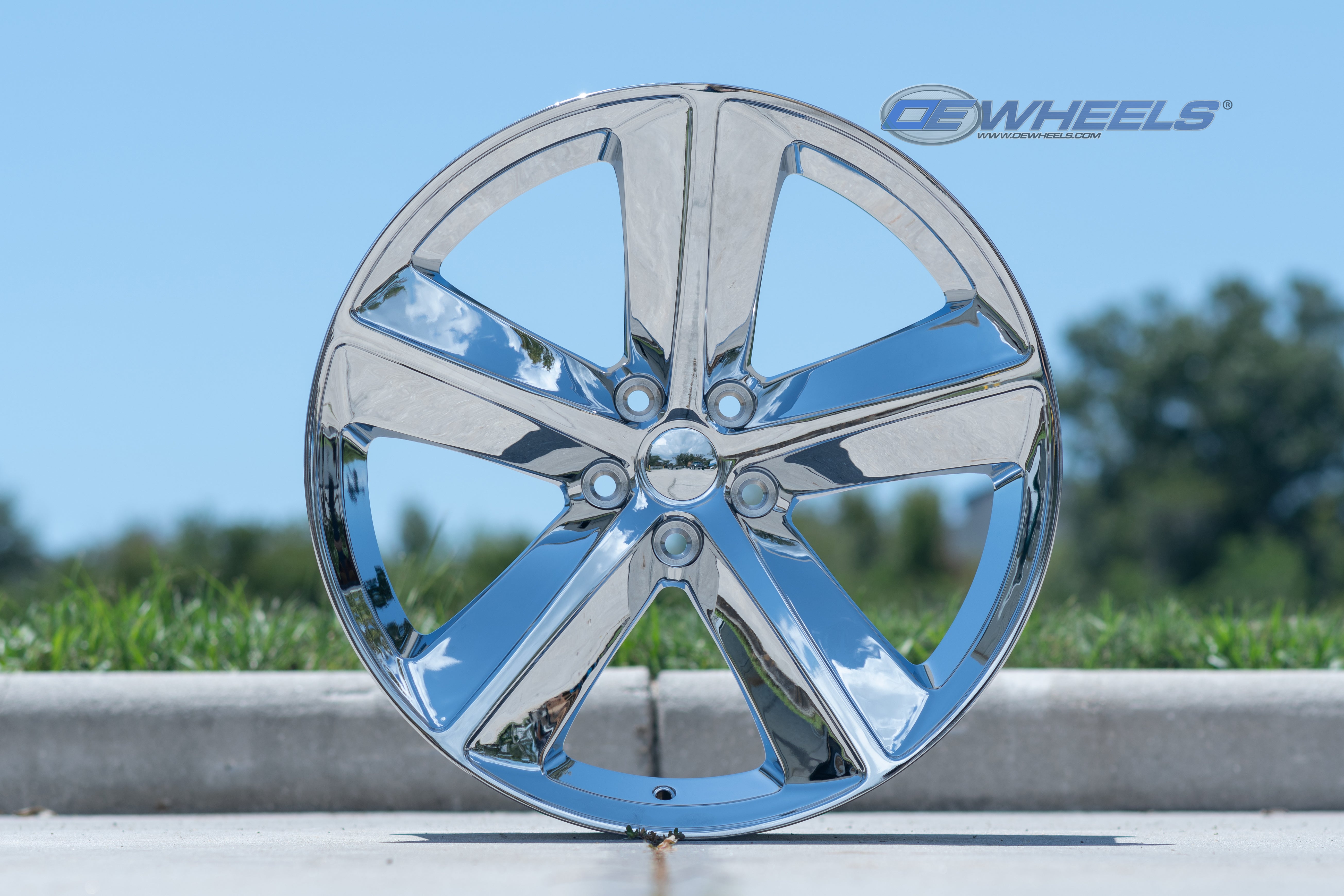 OE Wheels DG05-20090-5115-20C 20" Replica fits Dodge Charger SRT 20x9 Chrome