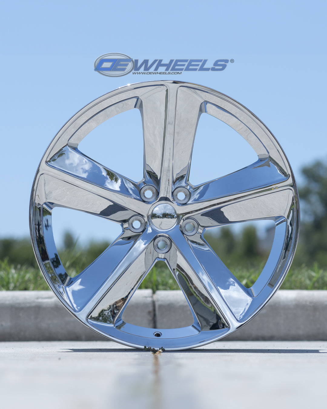 OE Wheels DG05-20090-5115-20C 20" Replica fits Dodge Charger SRT 20x9 Chrome