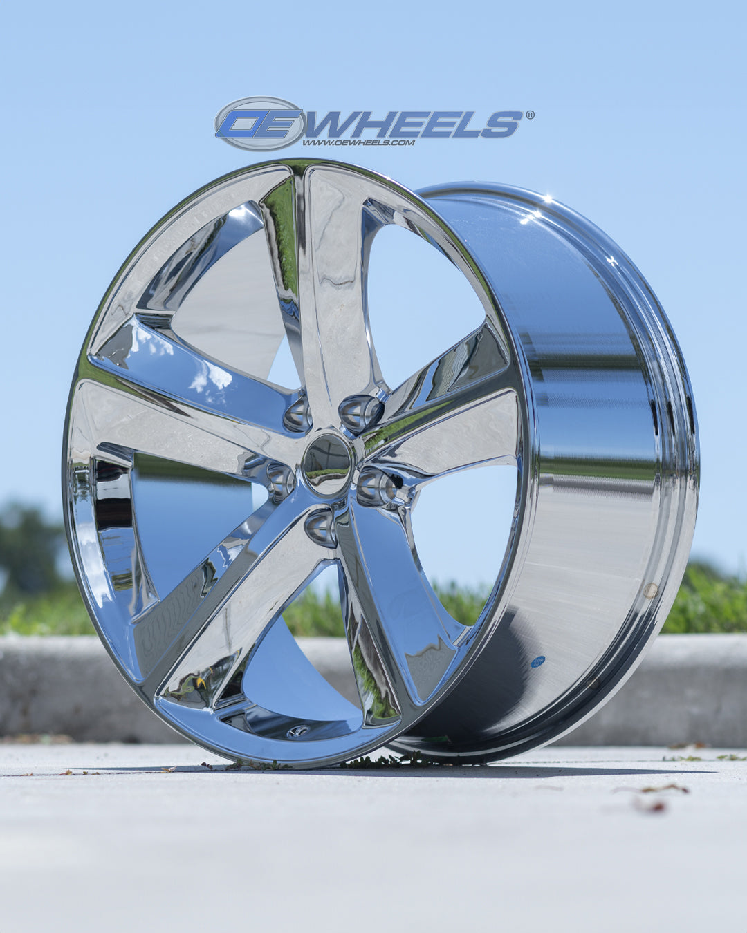 OE Wheels DG05-20090-5115-20C 20" Replica fits Dodge Charger SRT 20x9 Chrome