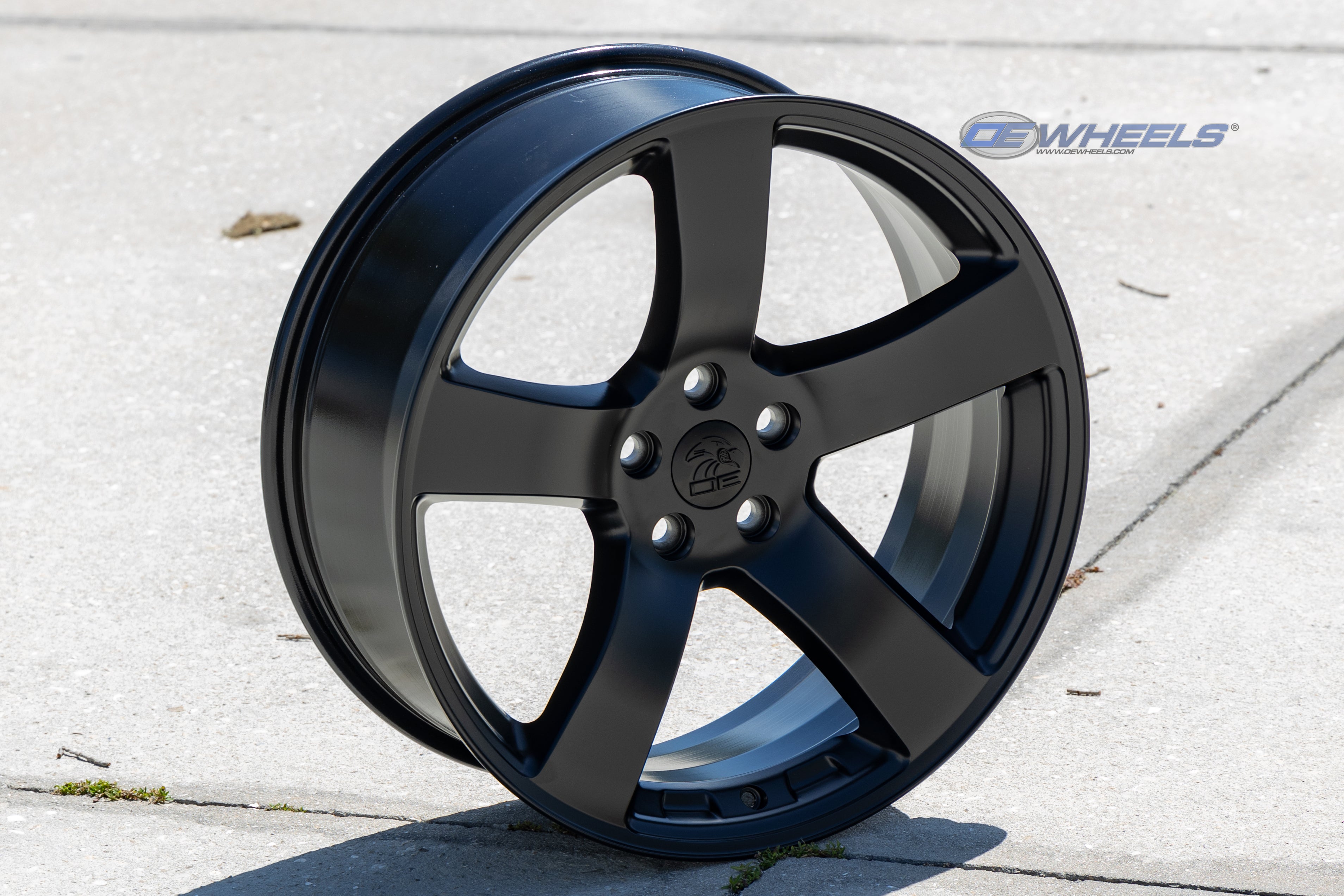 OE Wheels DG12-20080-5115-24B 20" Replica DG12 fits Dodge Charger SRT 20x8 Black