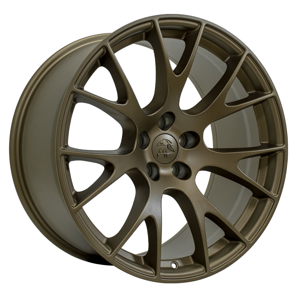 OE Wheels DG15-20100-5115-18BR 20" Replica DG15 fits Dodge Hellcat 20x10 Bronze