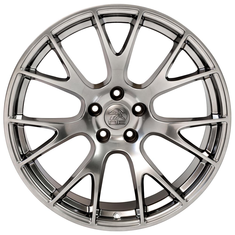 OE Wheels DG15-20100-5115-18HB 20" Replica DG15 fits Dodge Hellcat 20x10 Hyper