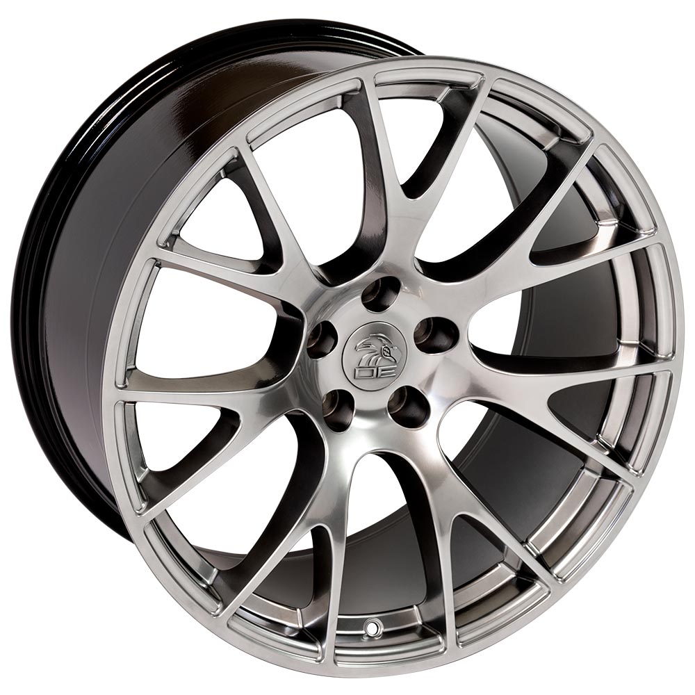 OE Wheels DG15-20100-5115-18HB 20" Replica DG15 fits Dodge Hellcat 20x10 Hyper
