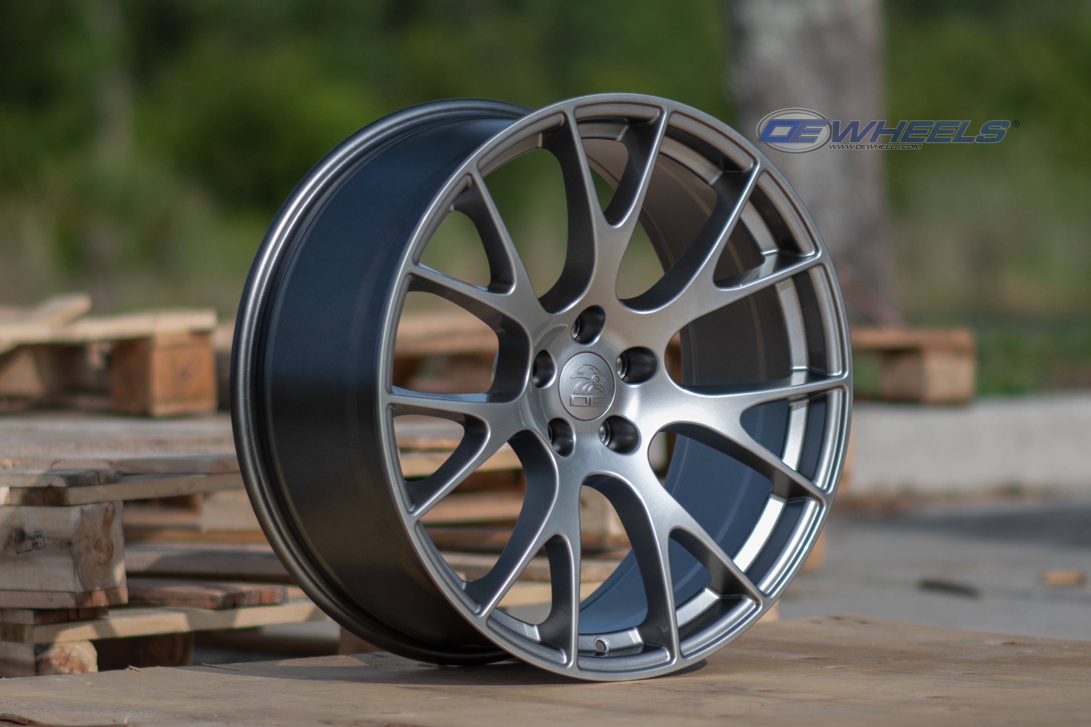 OE Wheels DG15-20090-5115-18HB 20" Replica DG15 fits Dodge Hellcat 20x9 Hyper