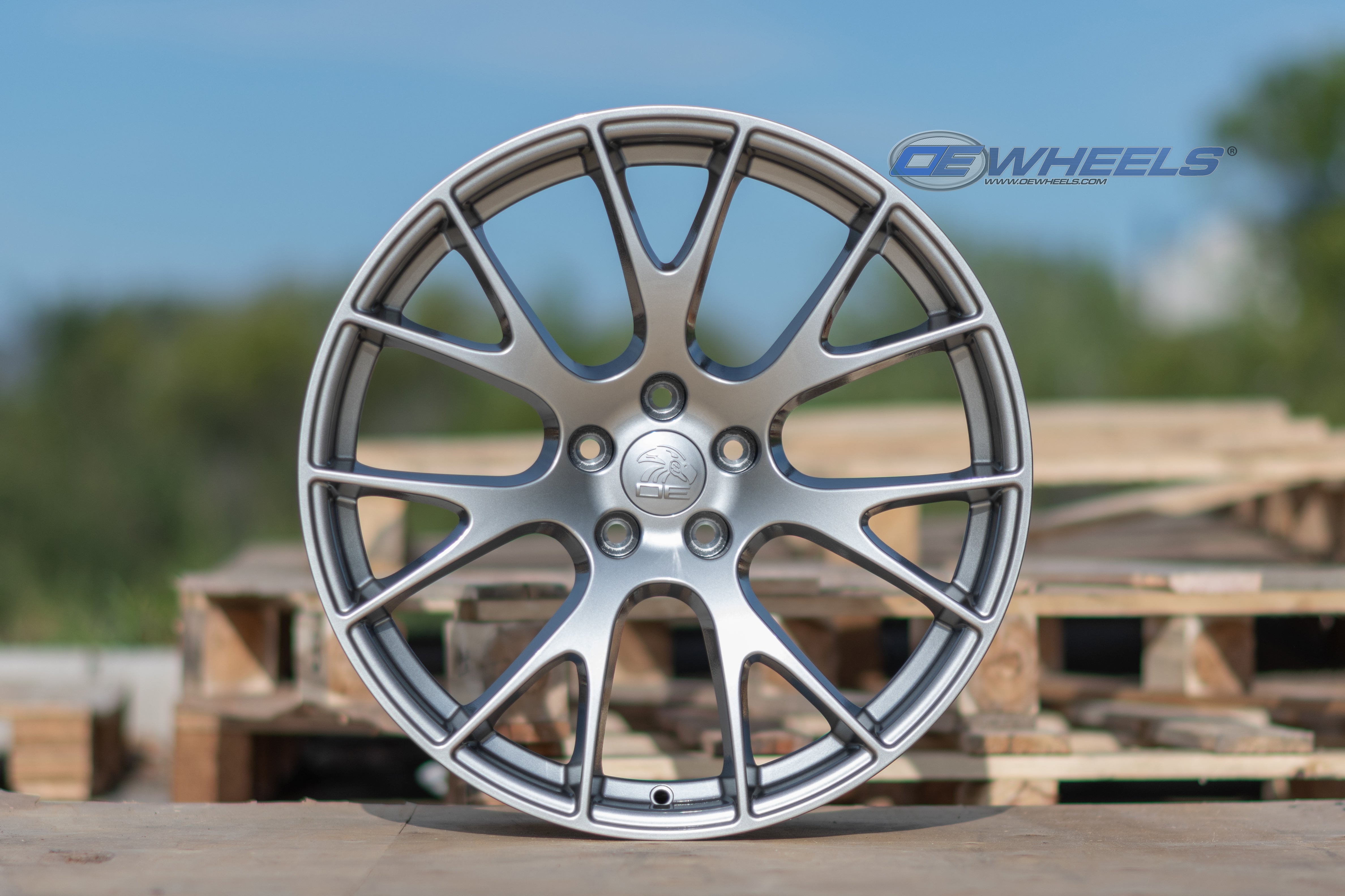 OE Wheels DG15-20090-5115-18HB 20" Replica DG15 fits Dodge Hellcat 20x9 Hyper