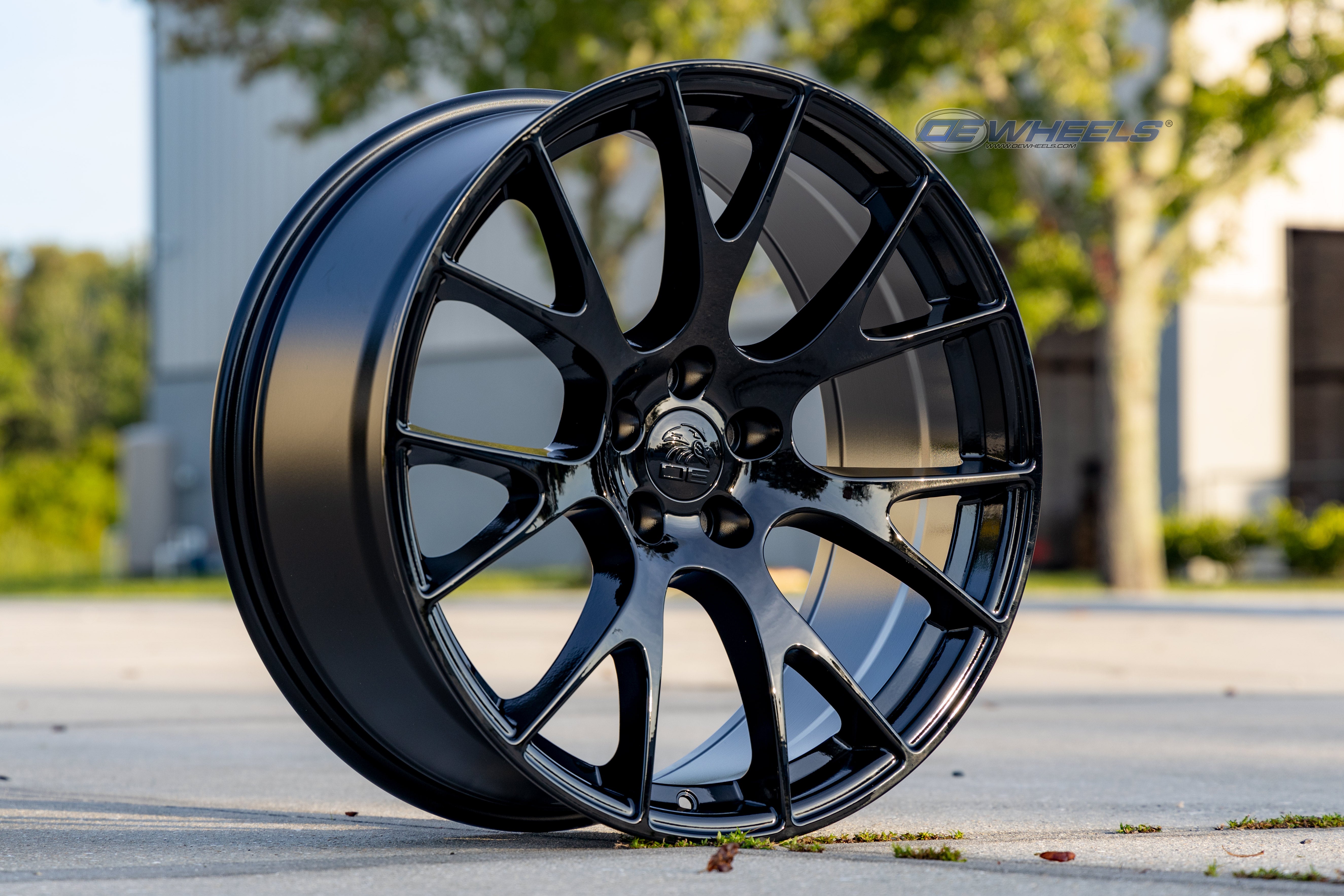 OE Wheels DG15-20090-5115-18B 20" Replica fits Dodge Hellcat 20x9 Gloss Black