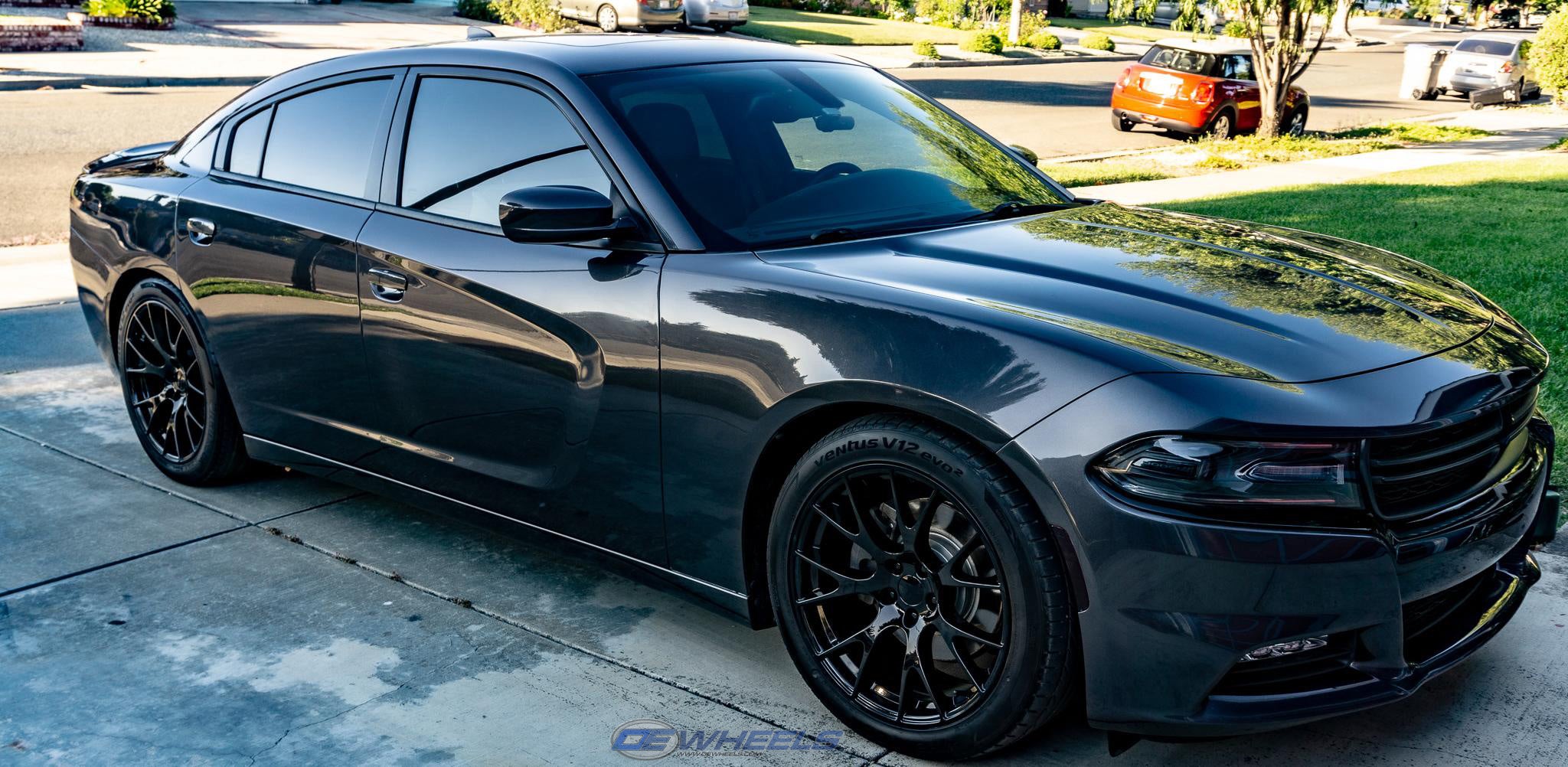 OE Wheels DG15-20100-5115-18B 20" Replica DG15 fits Dodge Hellcat 20x10 Black