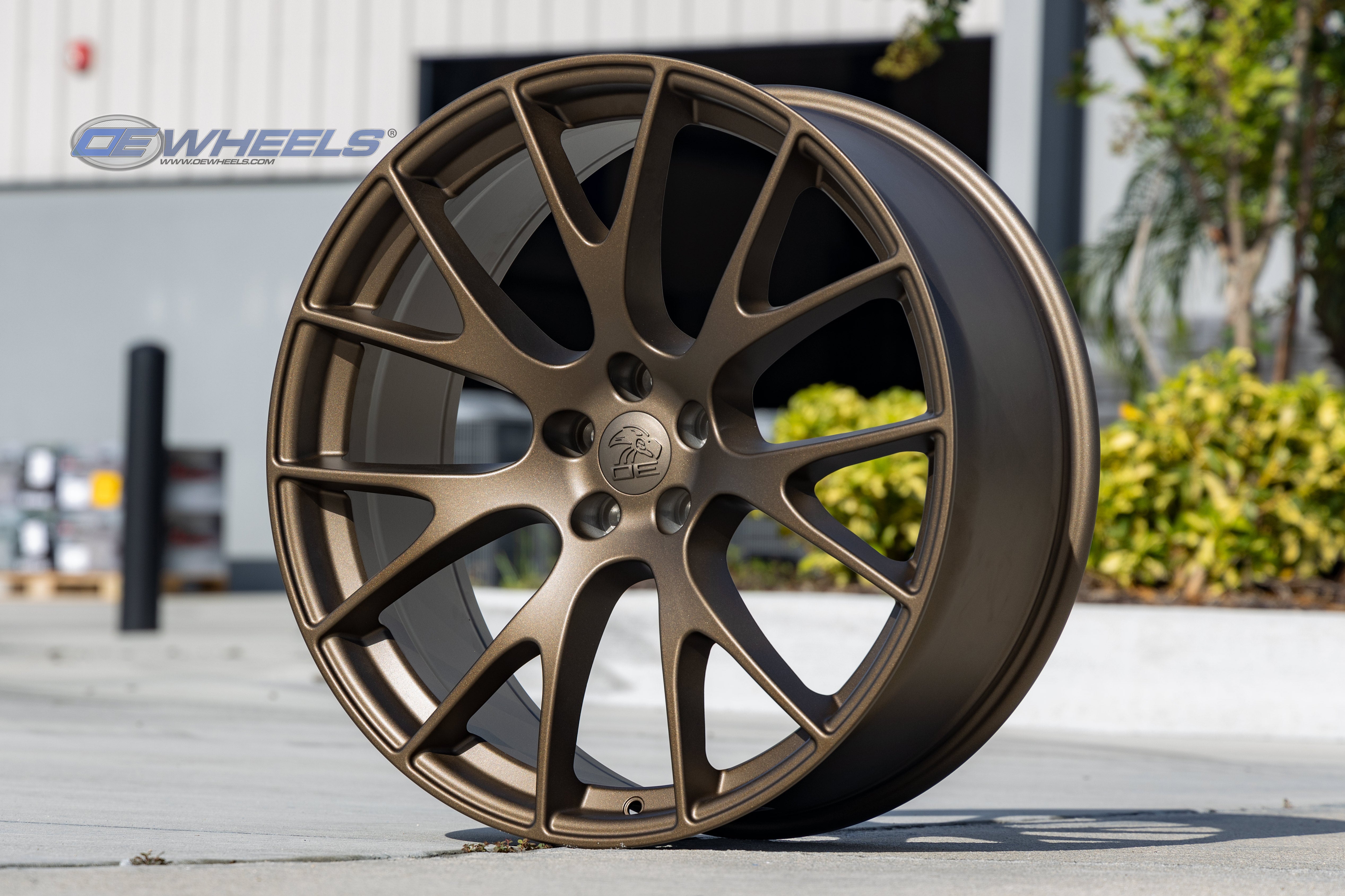 OE Wheels DG15-20100-5115-18BR 20" Replica DG15 fits Dodge Hellcat 20x10 Bronze