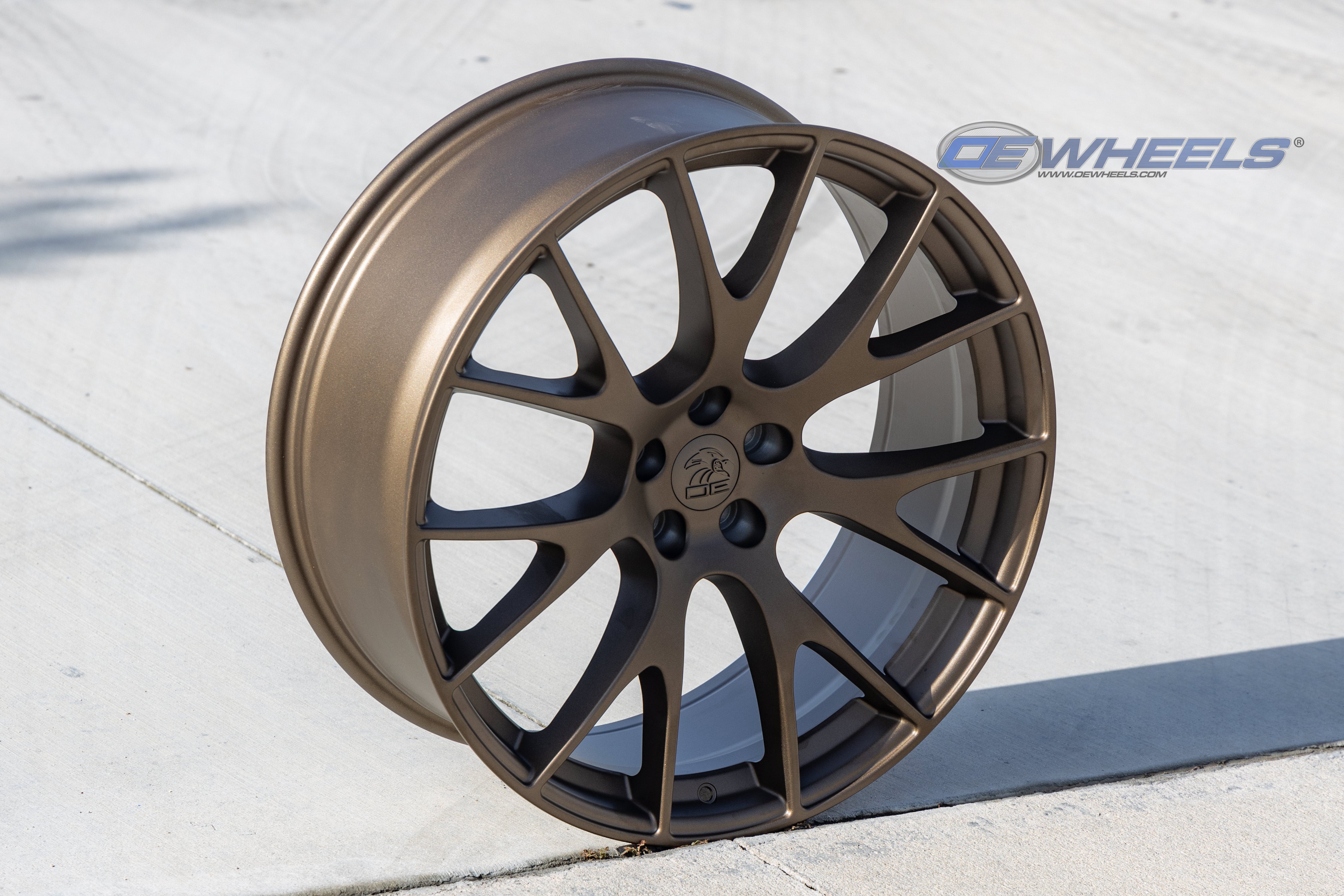 OE Wheels DG15-20100-5115-18BR 20" Replica DG15 fits Dodge Hellcat 20x10 Bronze