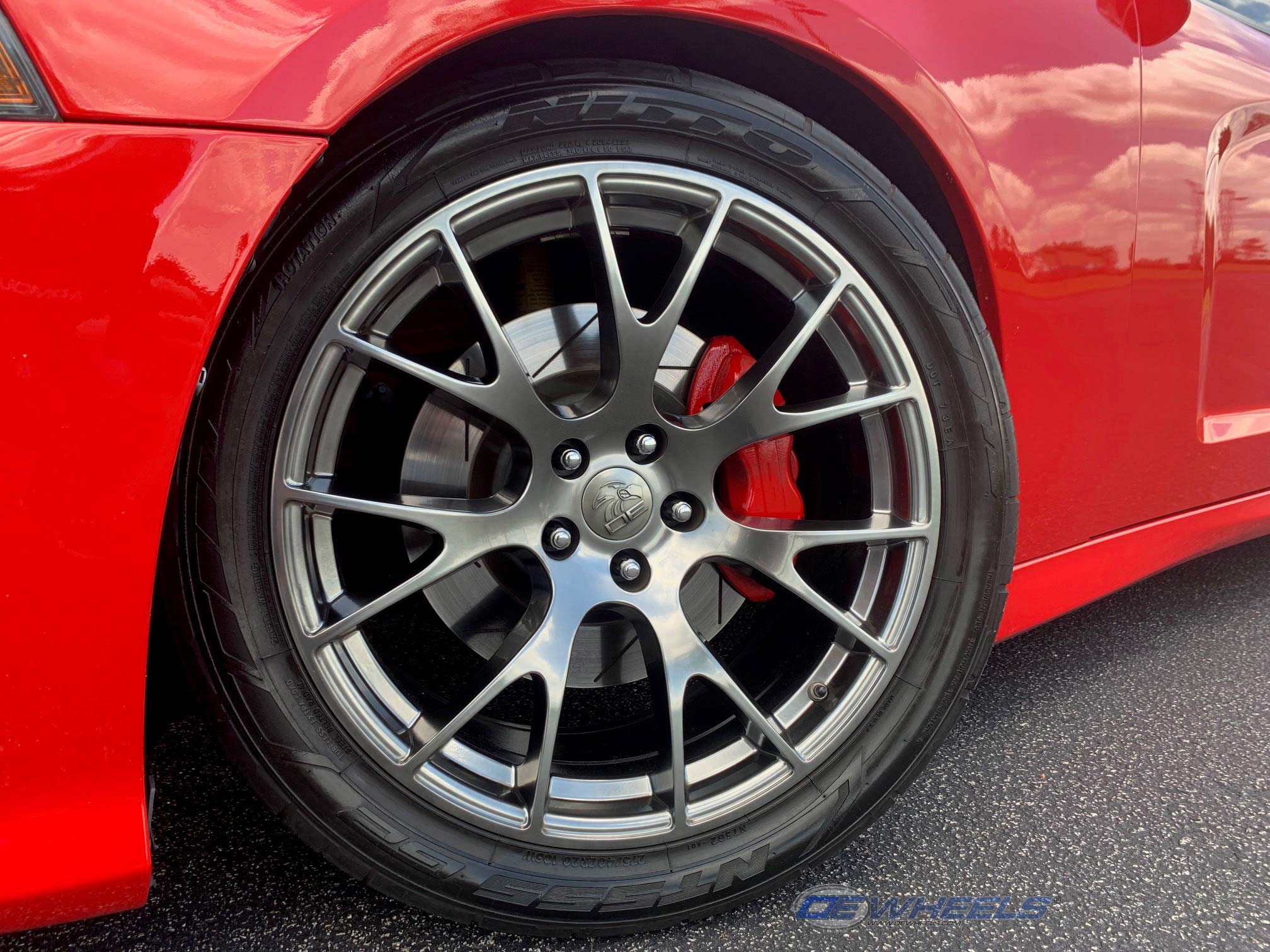OE Wheels DG15-20100-5115-18HB 20" Replica DG15 fits Dodge Hellcat 20x10 Hyper