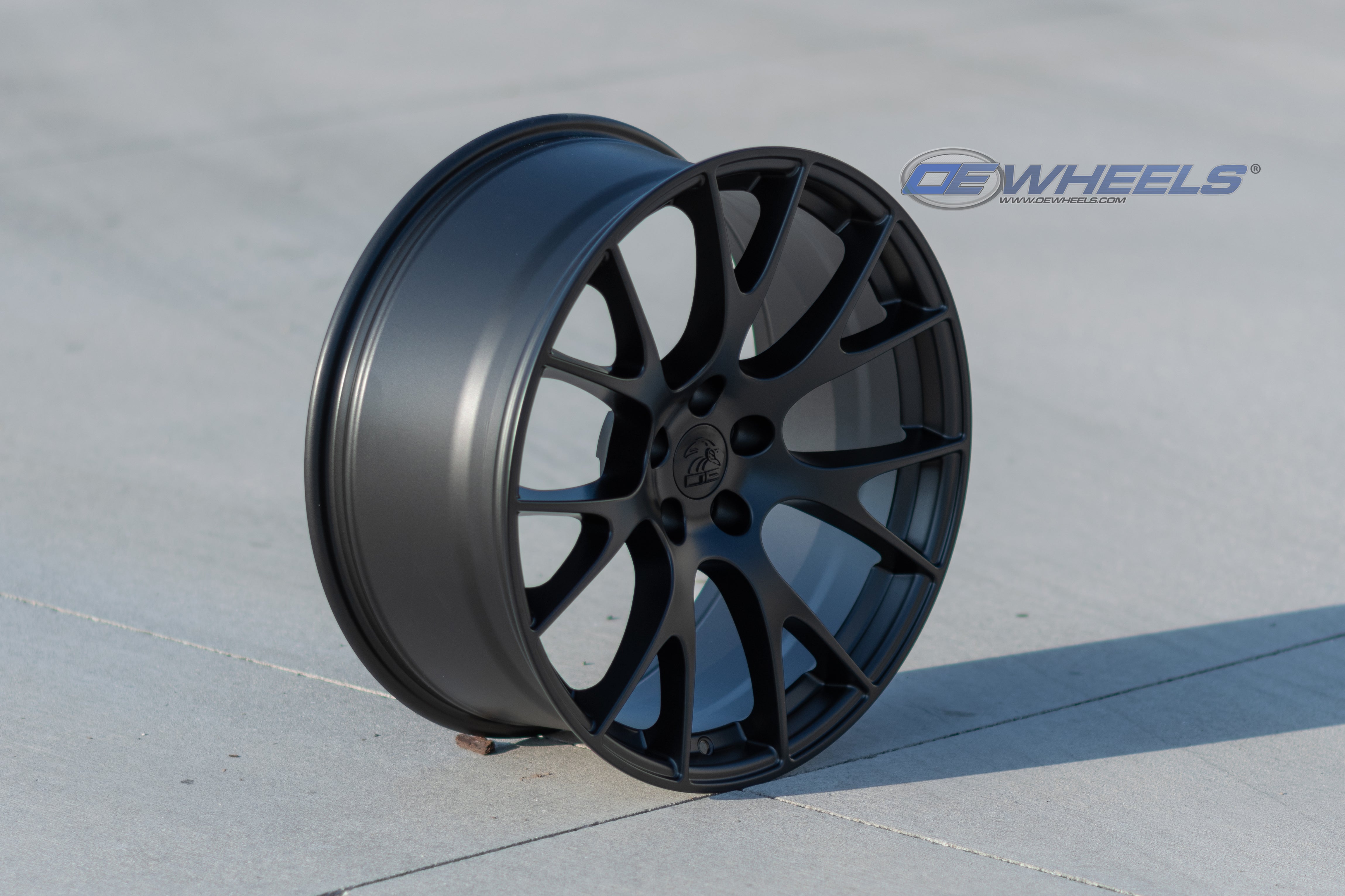 OE Wheels DG15-22090-5115-18B1 22" Replica DG15 fits Dodge Hellcat 22x9 Satin