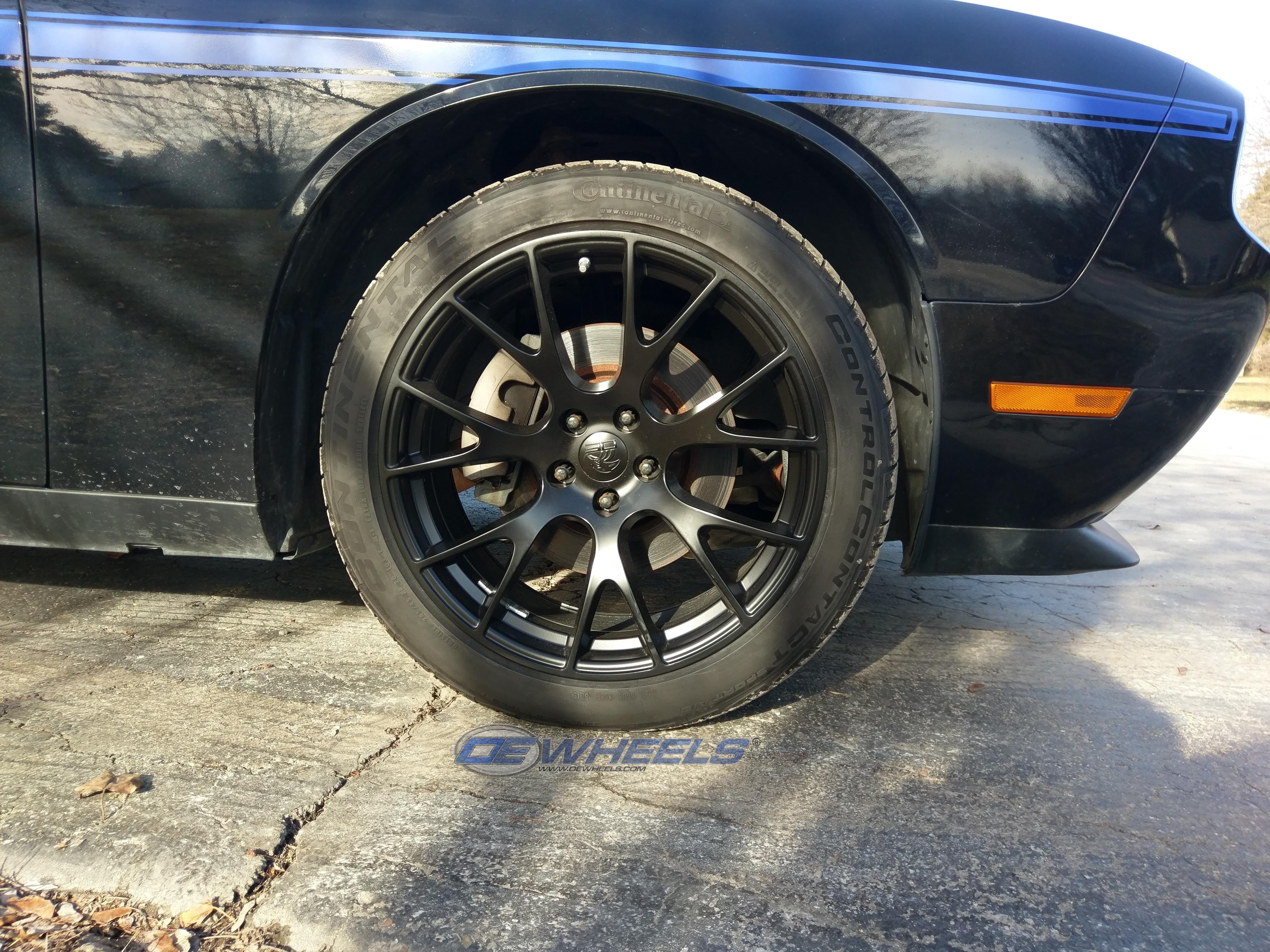 OE Wheels DG15-20100-5115-18B1 20" Replica DG15 fits Dodge Hellcat 20x10 Satin