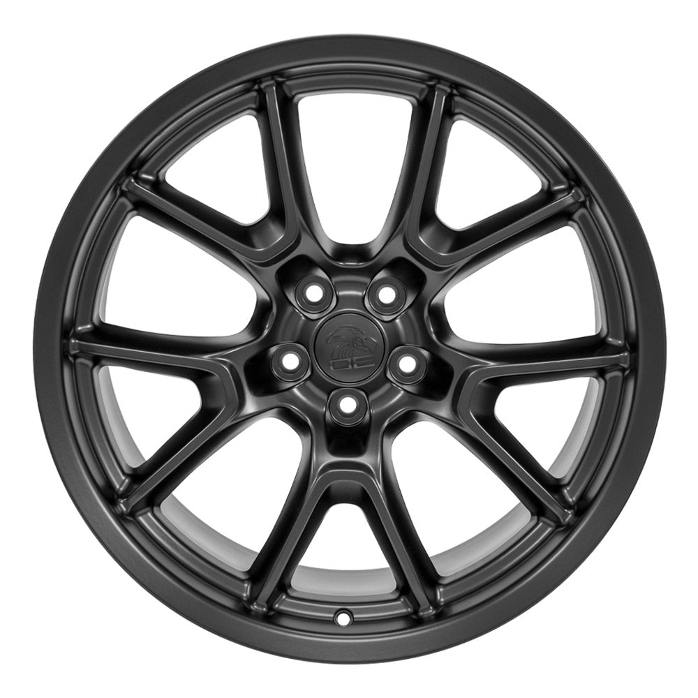 OE Wheels DG21-20090-5115-18B1 20" Replica fits Dodge Challenger Satin Black