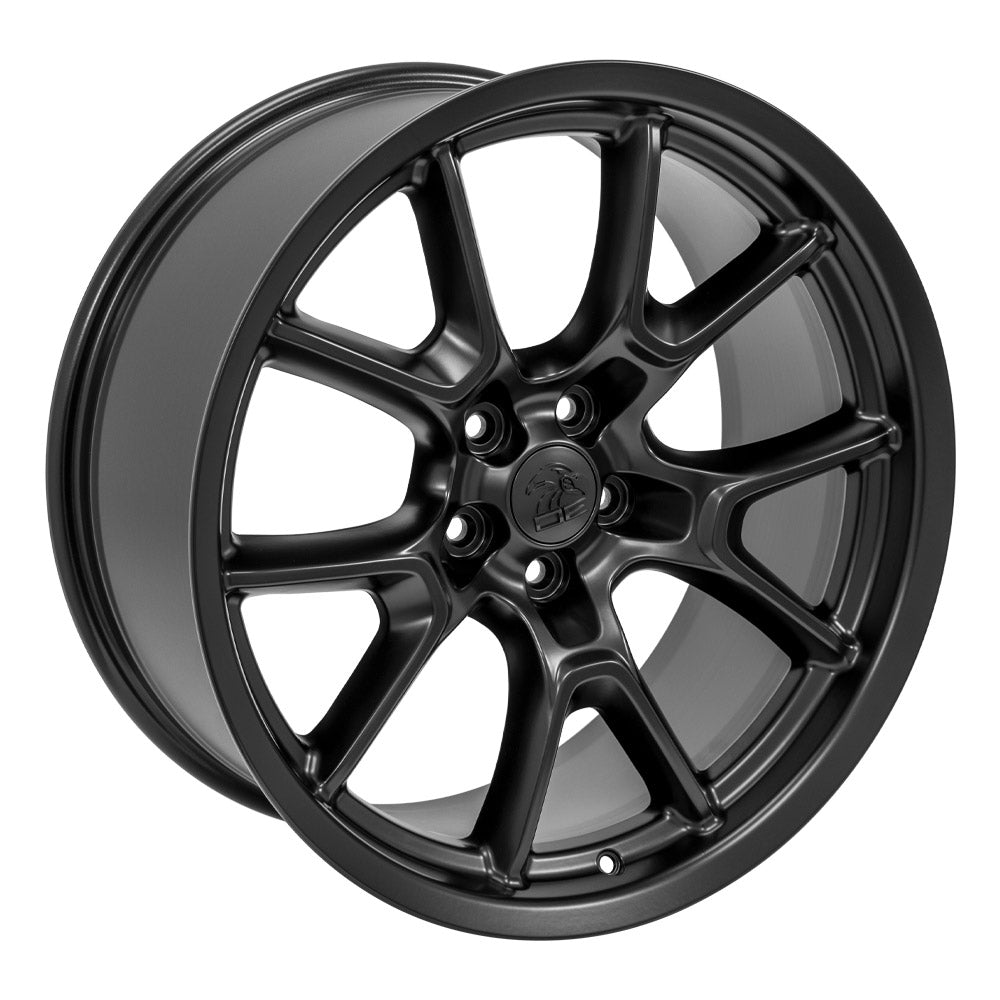 OE Wheels DG21-20090-5115-18B1 20" Replica fits Dodge Challenger Satin Black