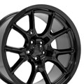 OE Wheels DG21-20100-5115-18B 20" Replica fits Dodge Challenger Gloss Black