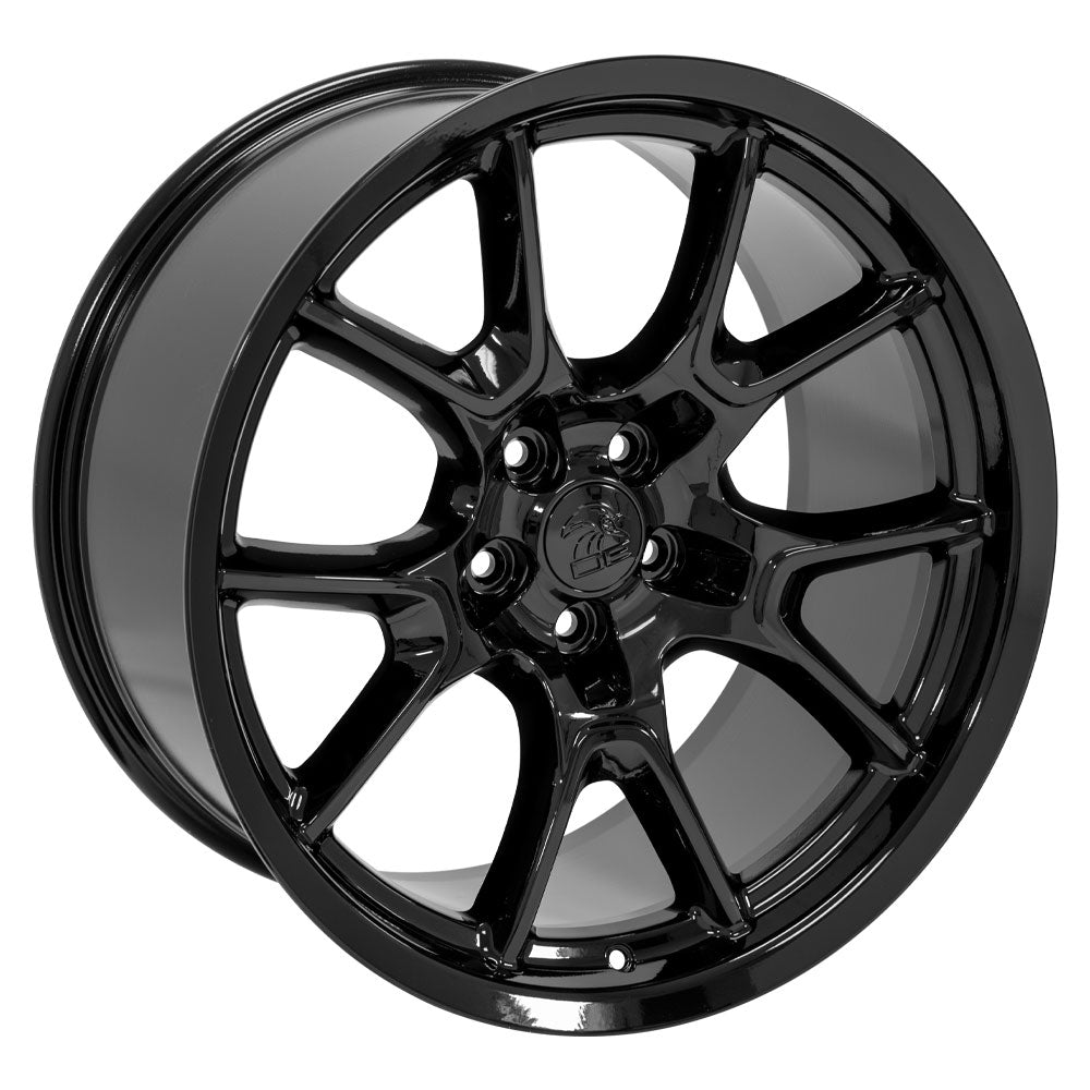 OE Wheels DG21-20100-5115-18B 20" Replica fits Dodge Challenger Gloss Black