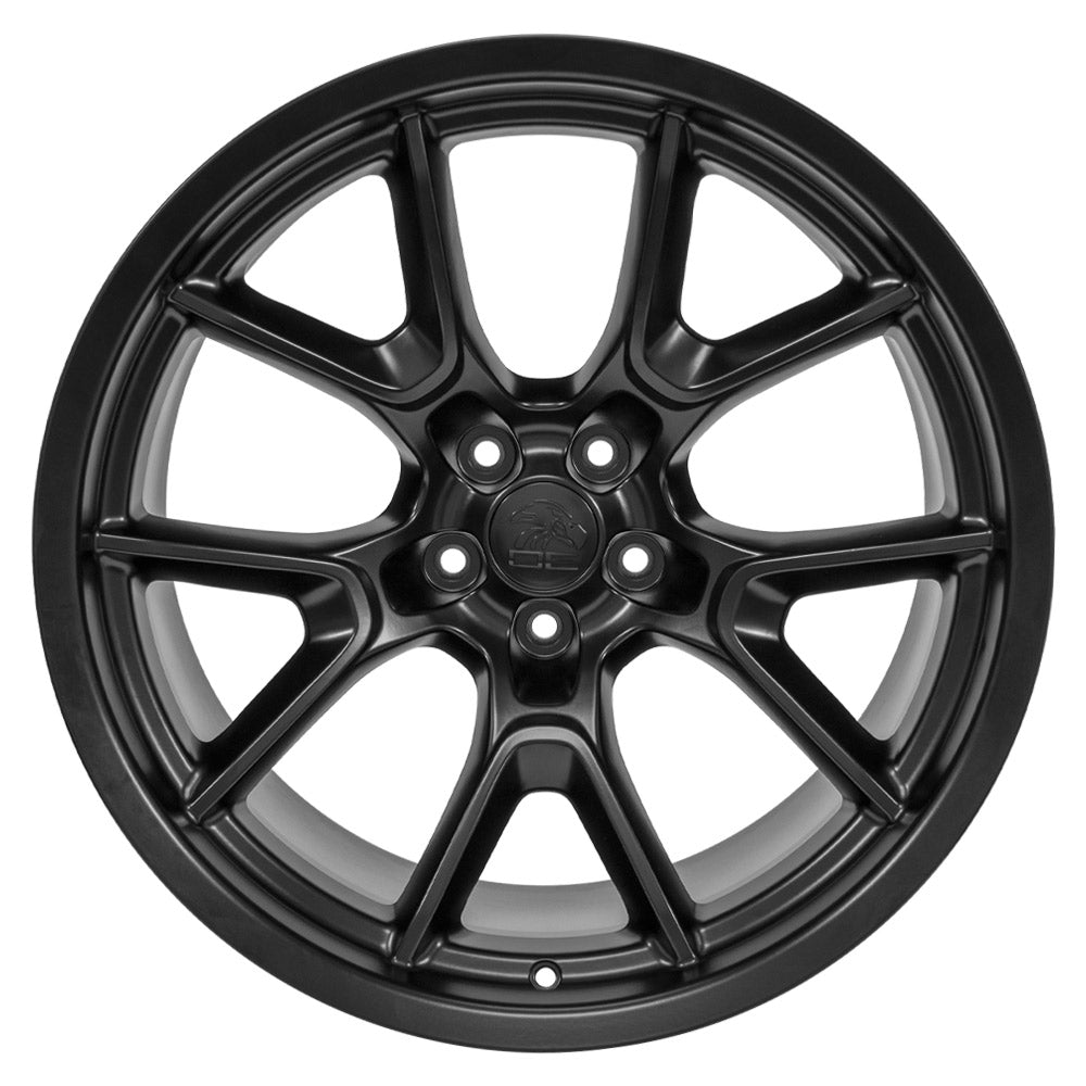 OE Wheels DG21-20110-5115-3B1 20" Replica fits Dodge Challenger Satin Black