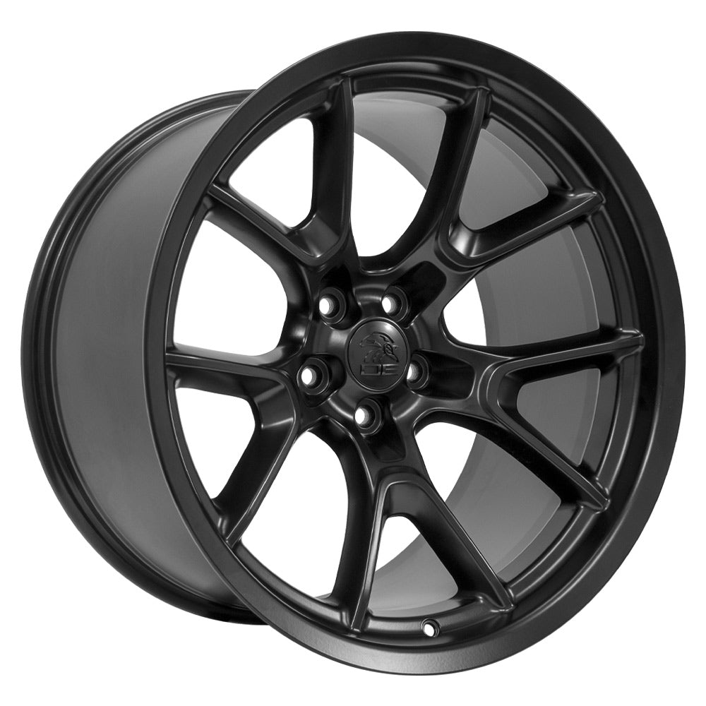 OE Wheels DG21-20110-5115-3B1 20" Replica fits Dodge Challenger Satin Black