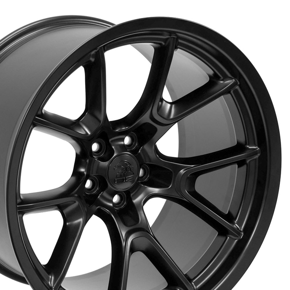 OE Wheels DG21-20110-5115-3B1 20" Replica fits Dodge Challenger Satin Black