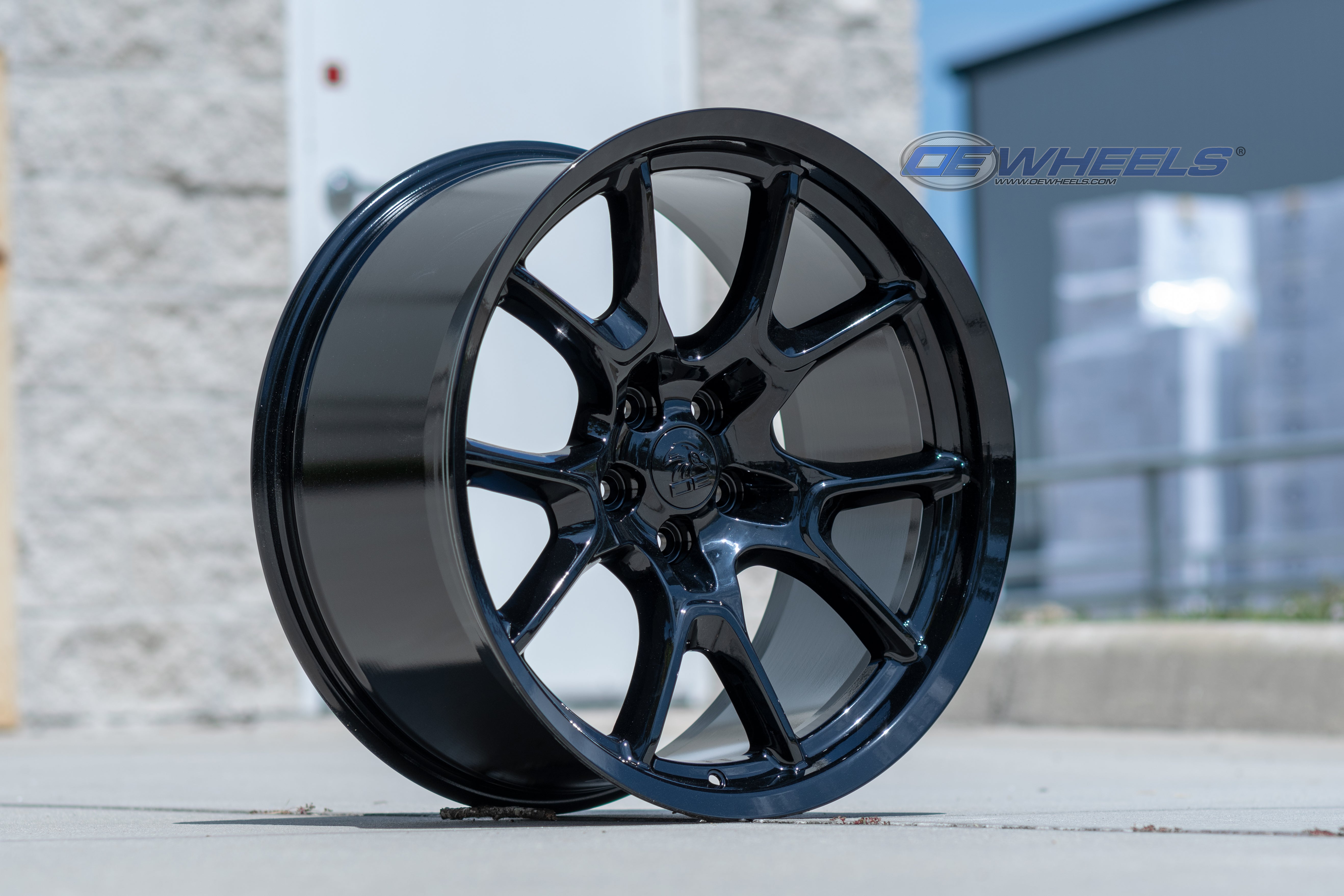 OE Wheels DG21-20100-5115-18B 20" Replica fits Dodge Challenger Gloss Black