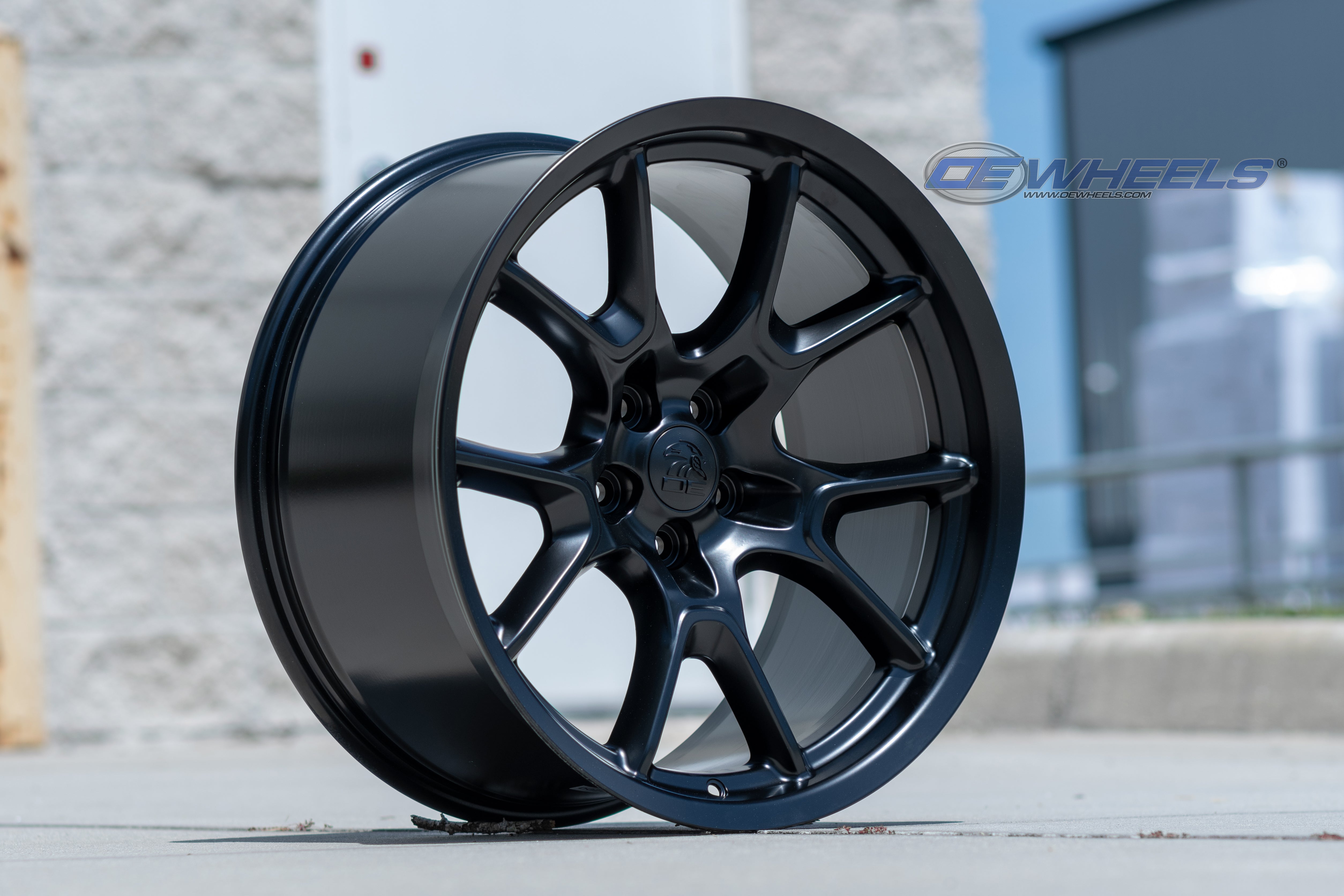 OE Wheels DG21-20100-5115-18B1 20" Replica fits Dodge Challenger Satin Black
